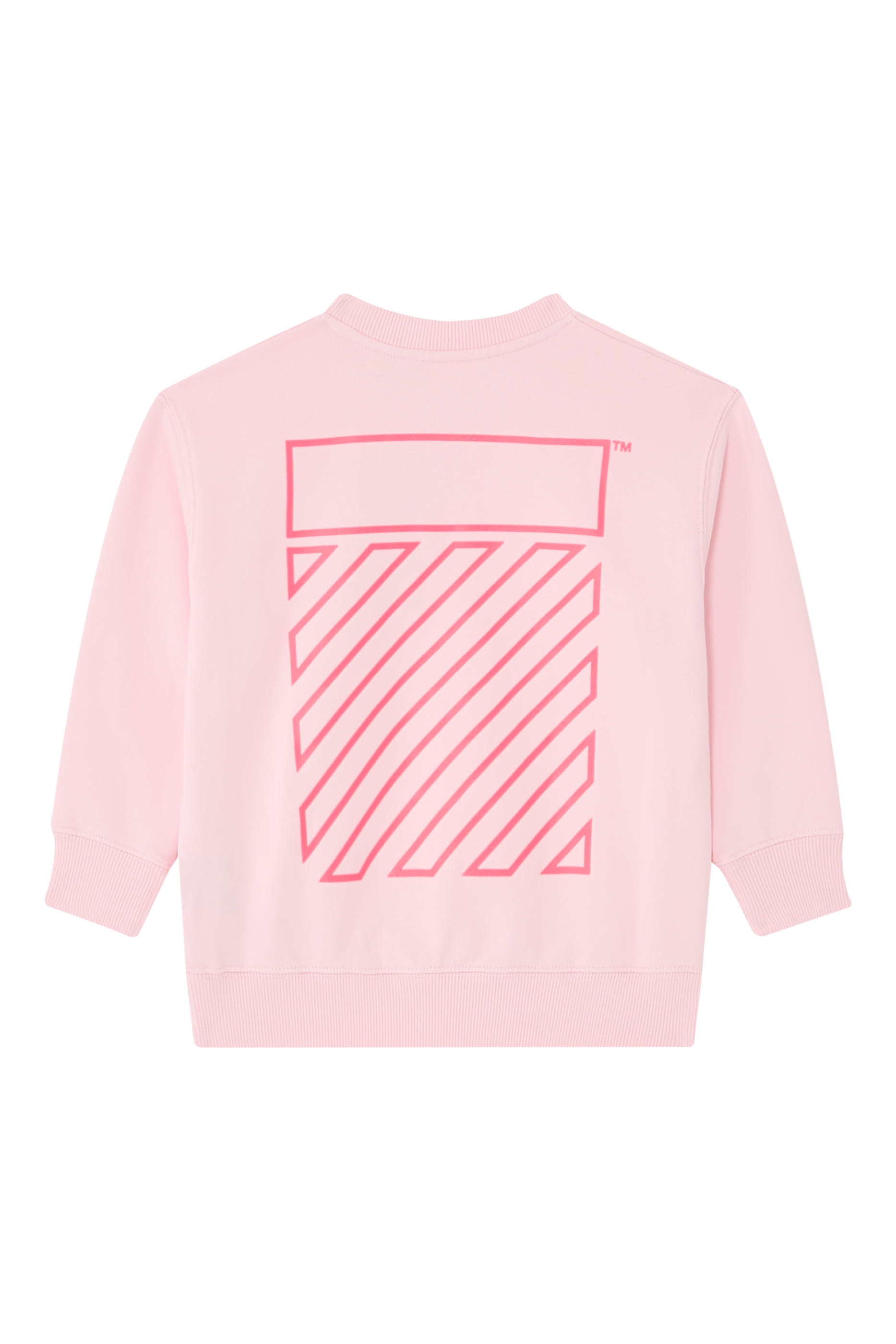 Kids Logo Diagonal Crewneck Sweatshirt 