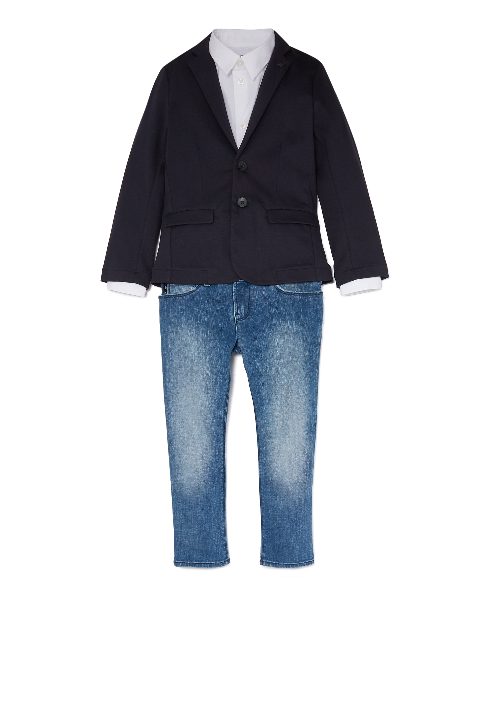 Embroidered-Logo Shirt