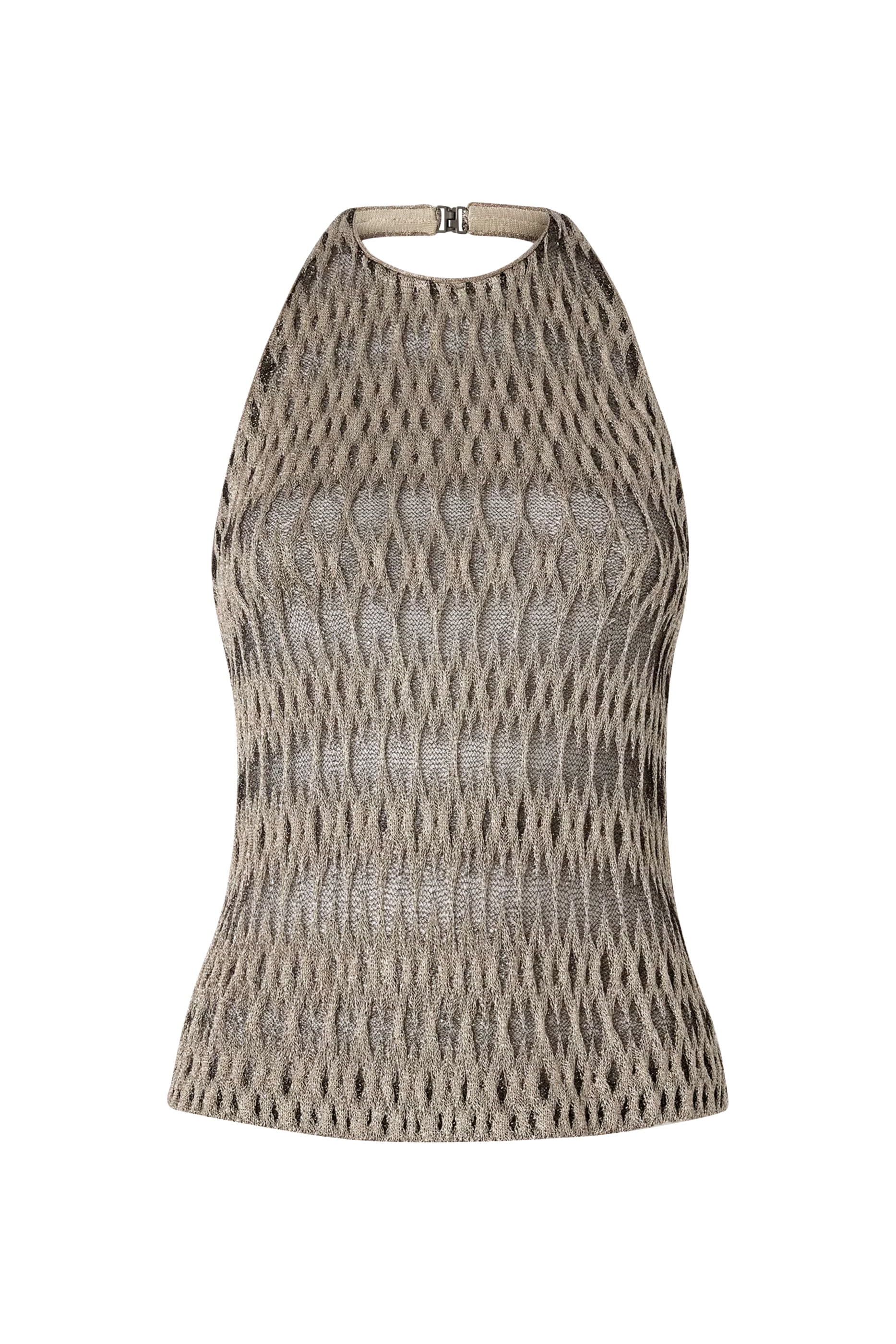 3D Diamond Mixed Viscose Top