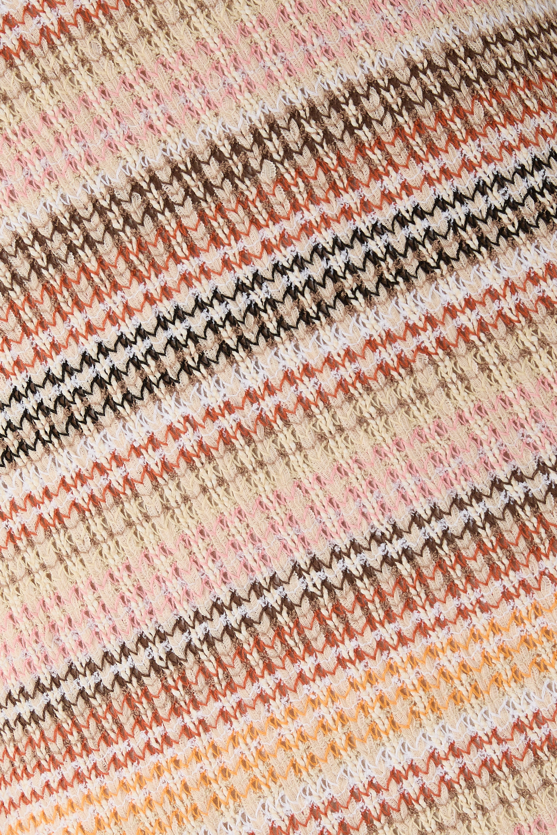  Sleeveless Dress in Cotton Blend with Caperdoni Motif