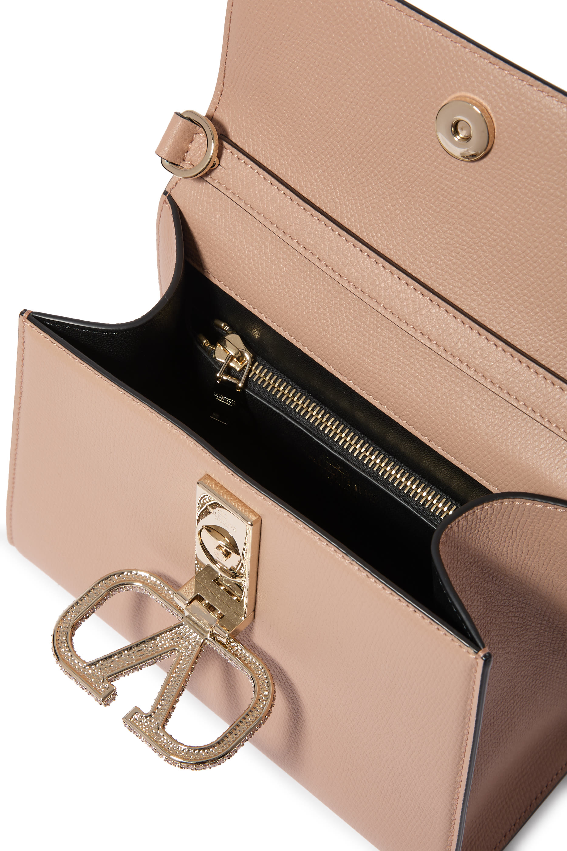 Small VSling Handbag with Jewel Logo 