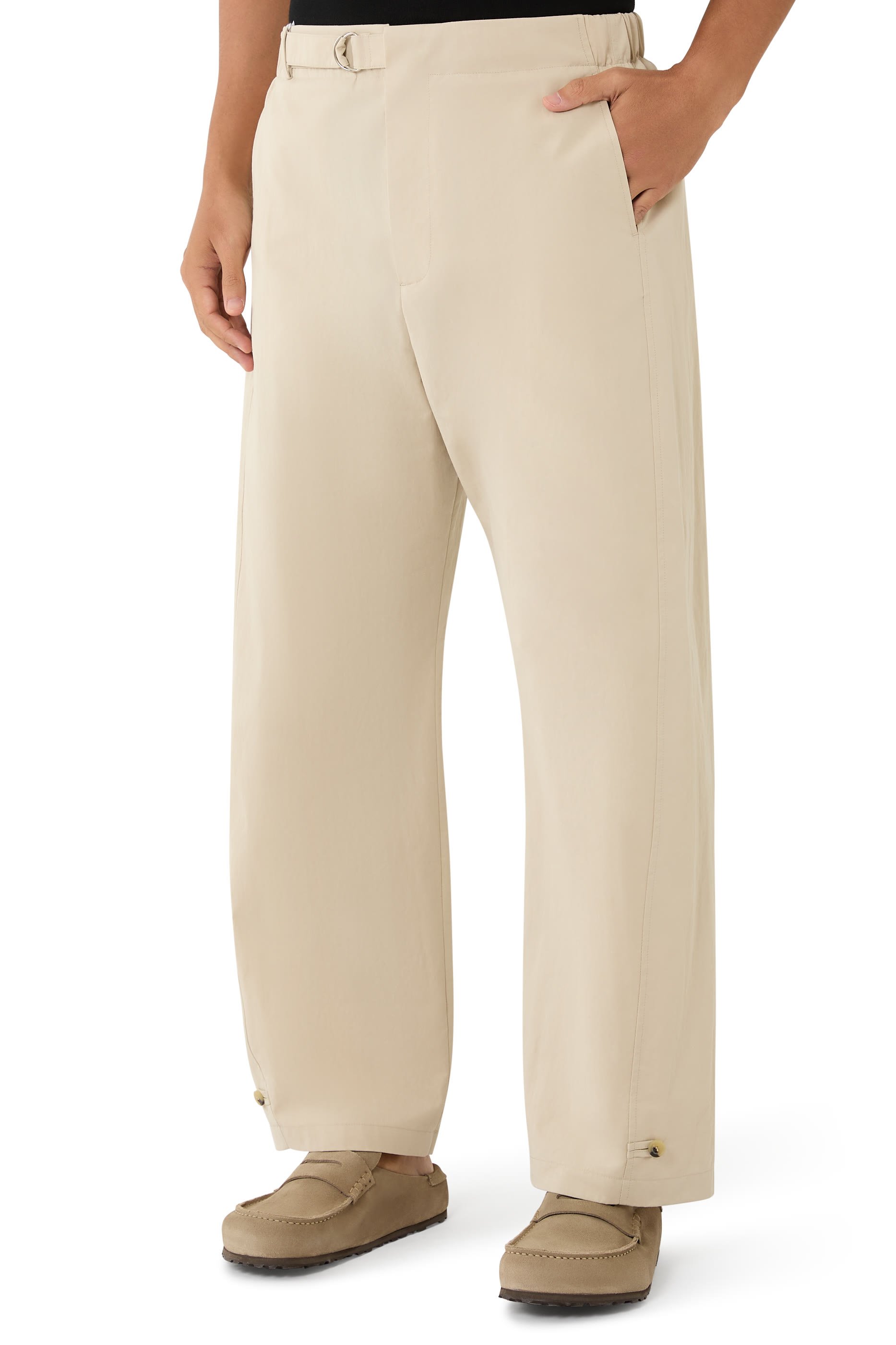 Adjustable Belt Pants 