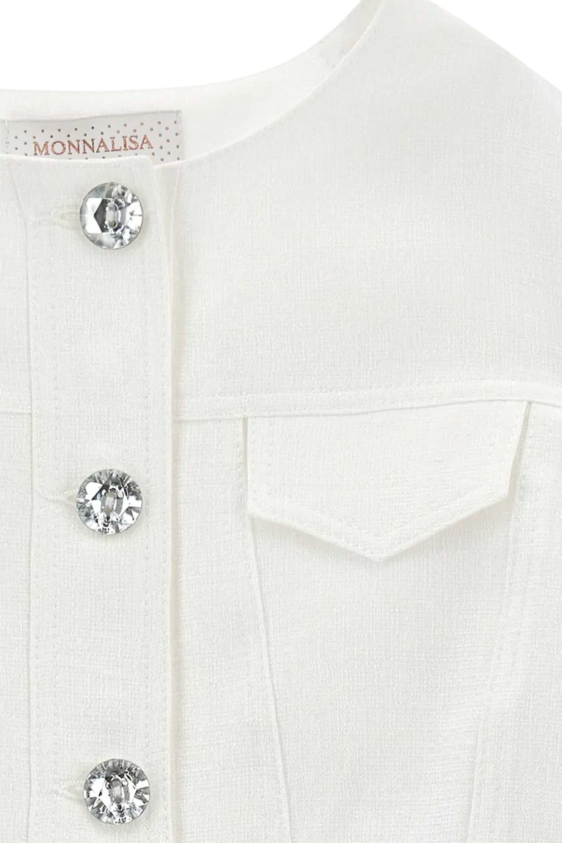 Kids Jacket with Jewel Buttons