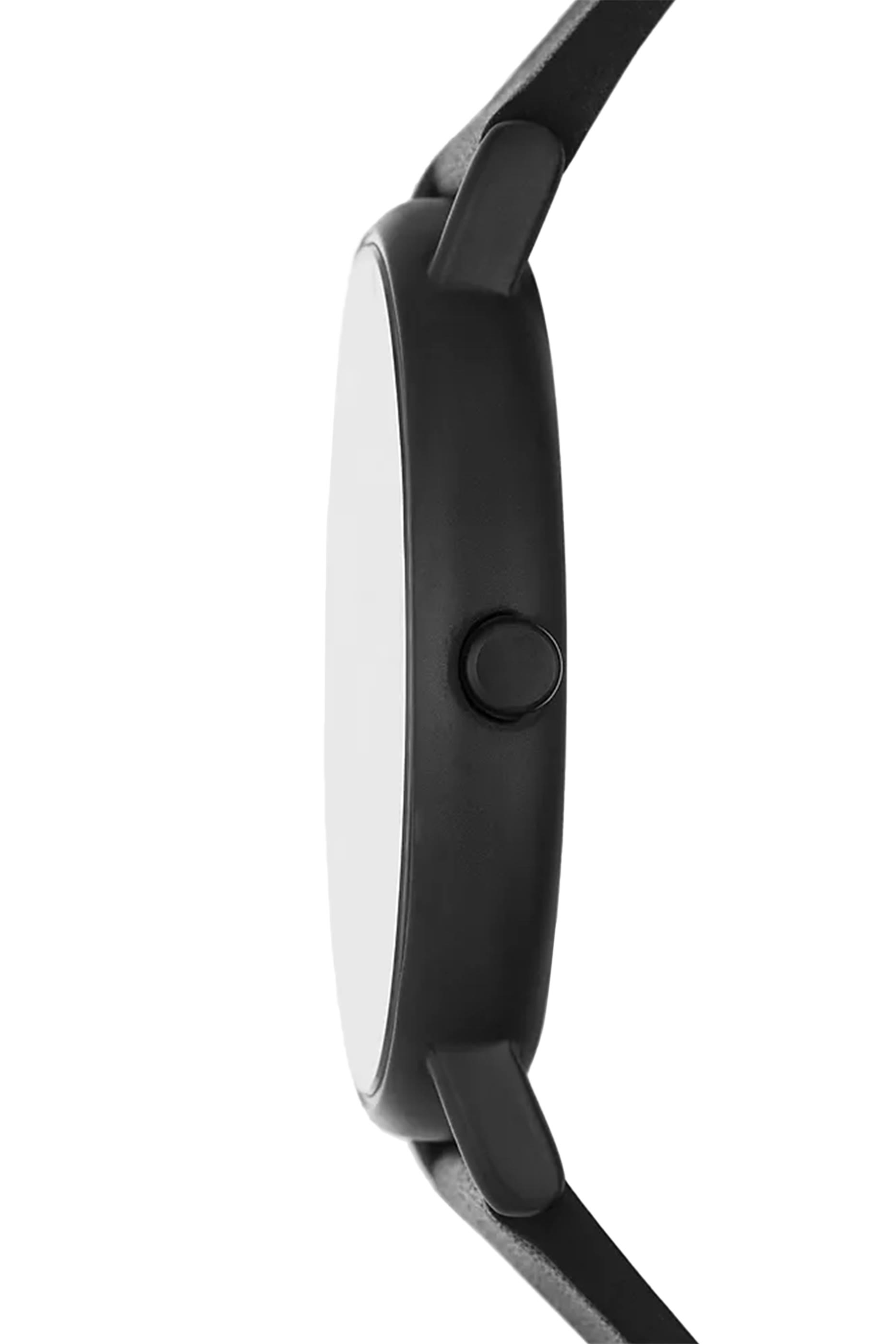  Signature Three-Hand Leather Watch