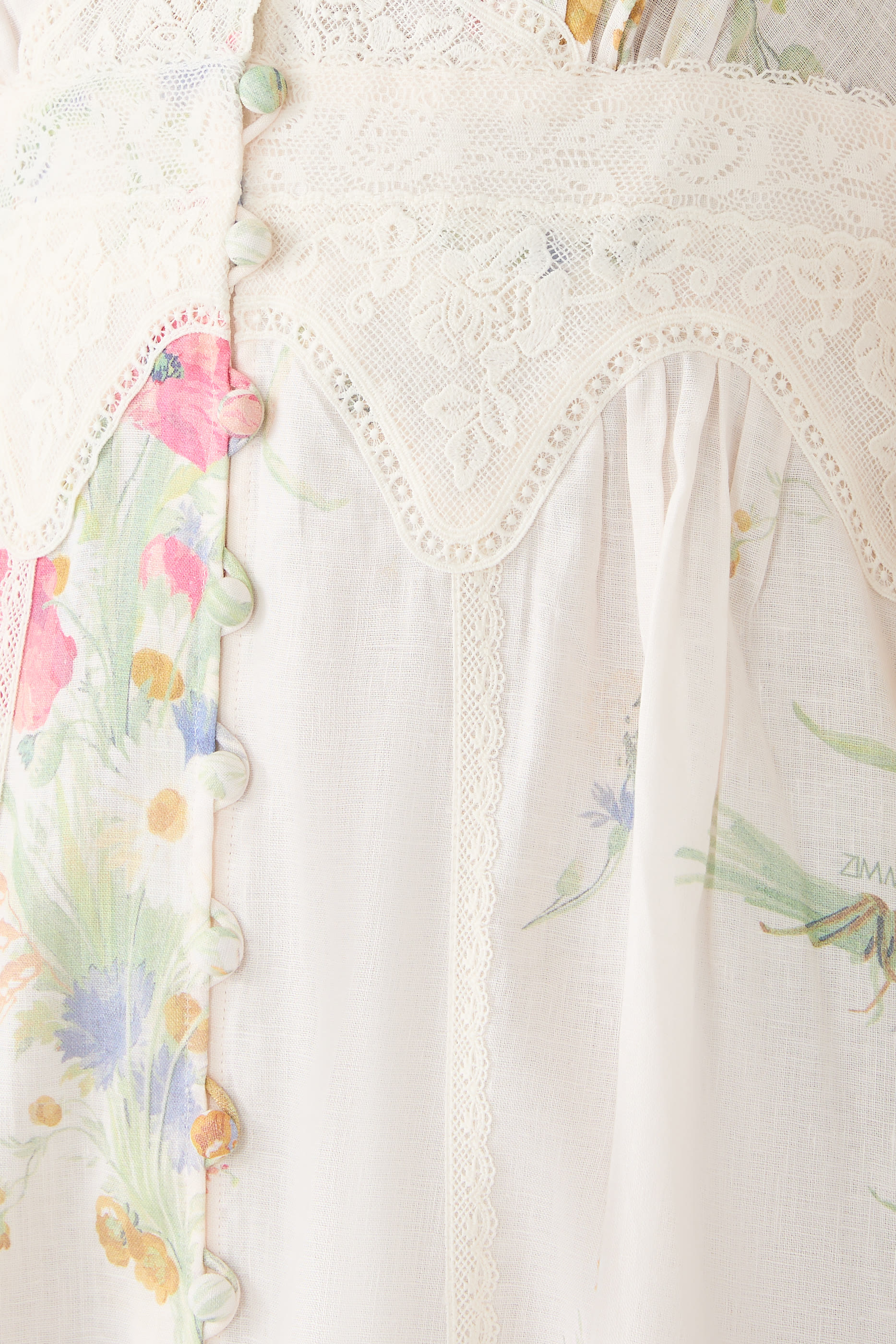 Lucky Lace Plunge Midi Dress