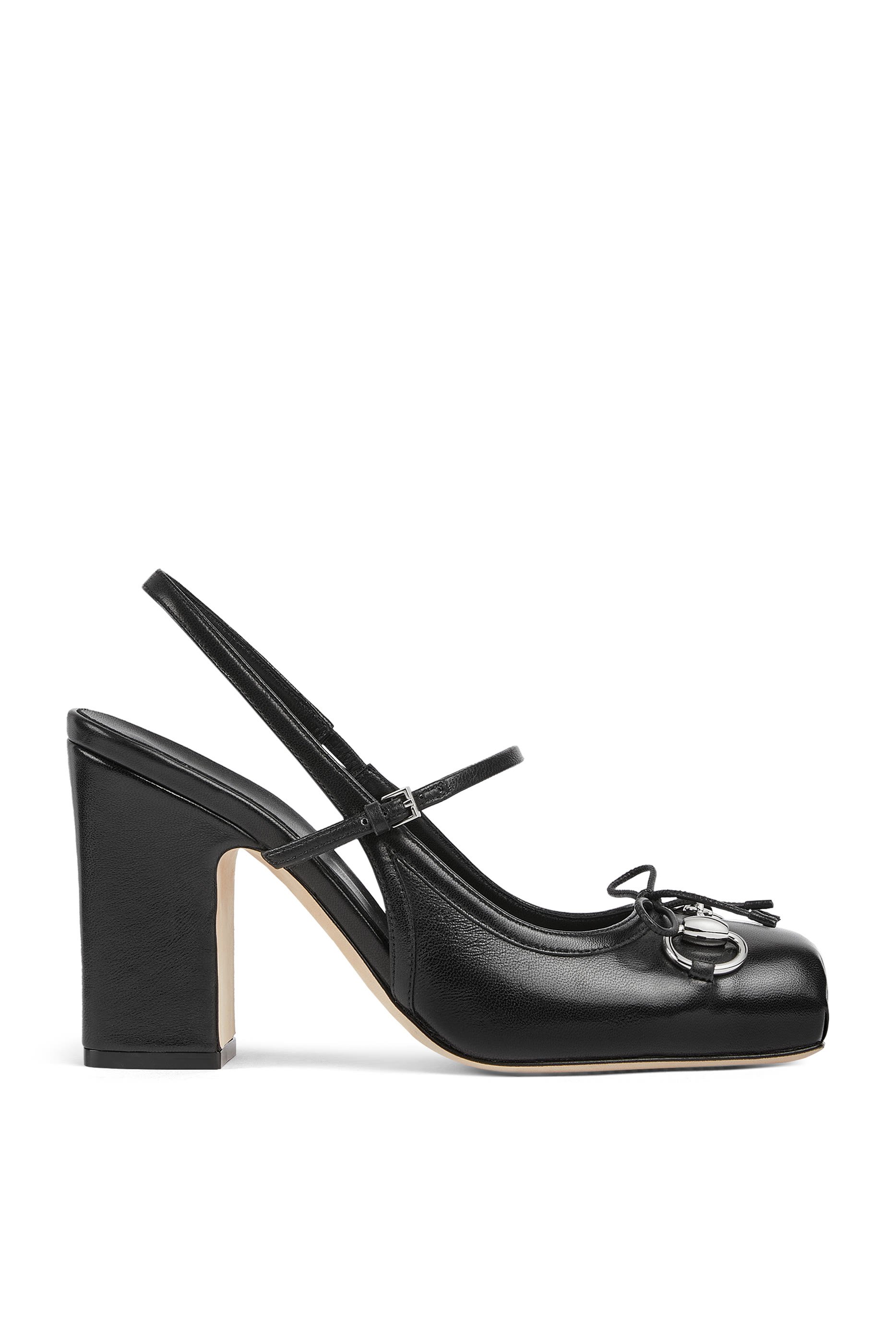 Horsebit Slingback Pump
