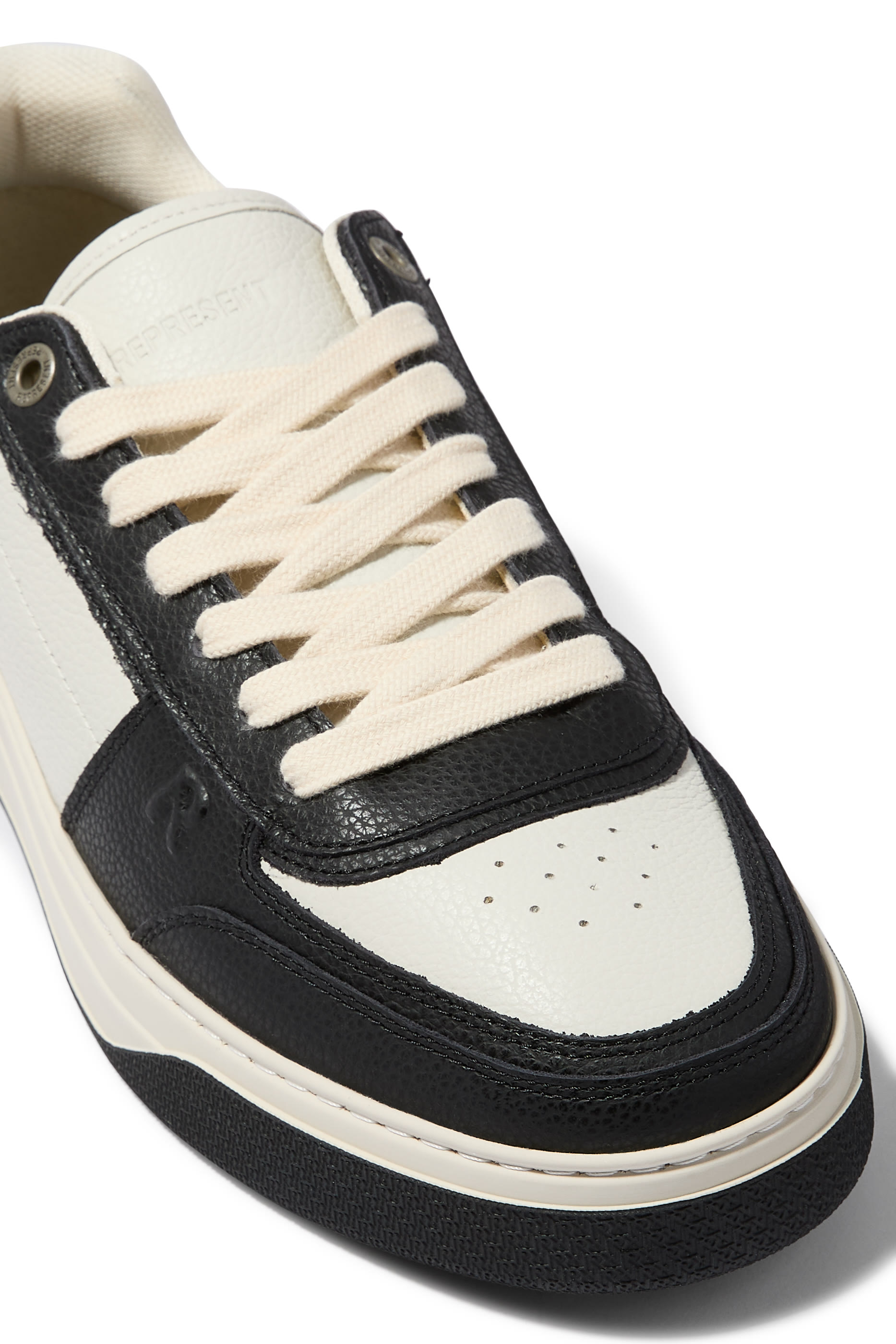  Initial Leather Sneakers