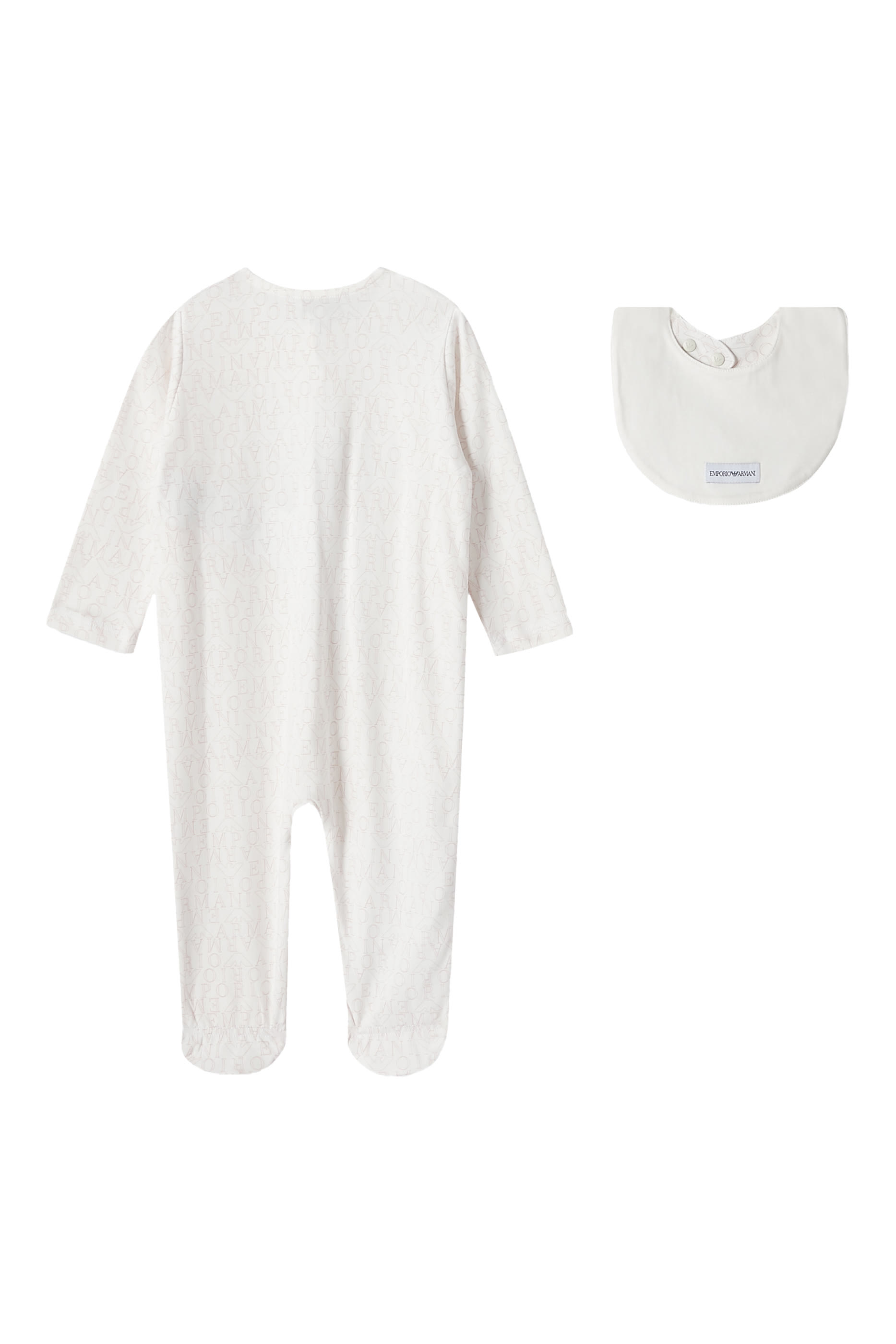 Kids Logo Jumpsuit & Bib Set 