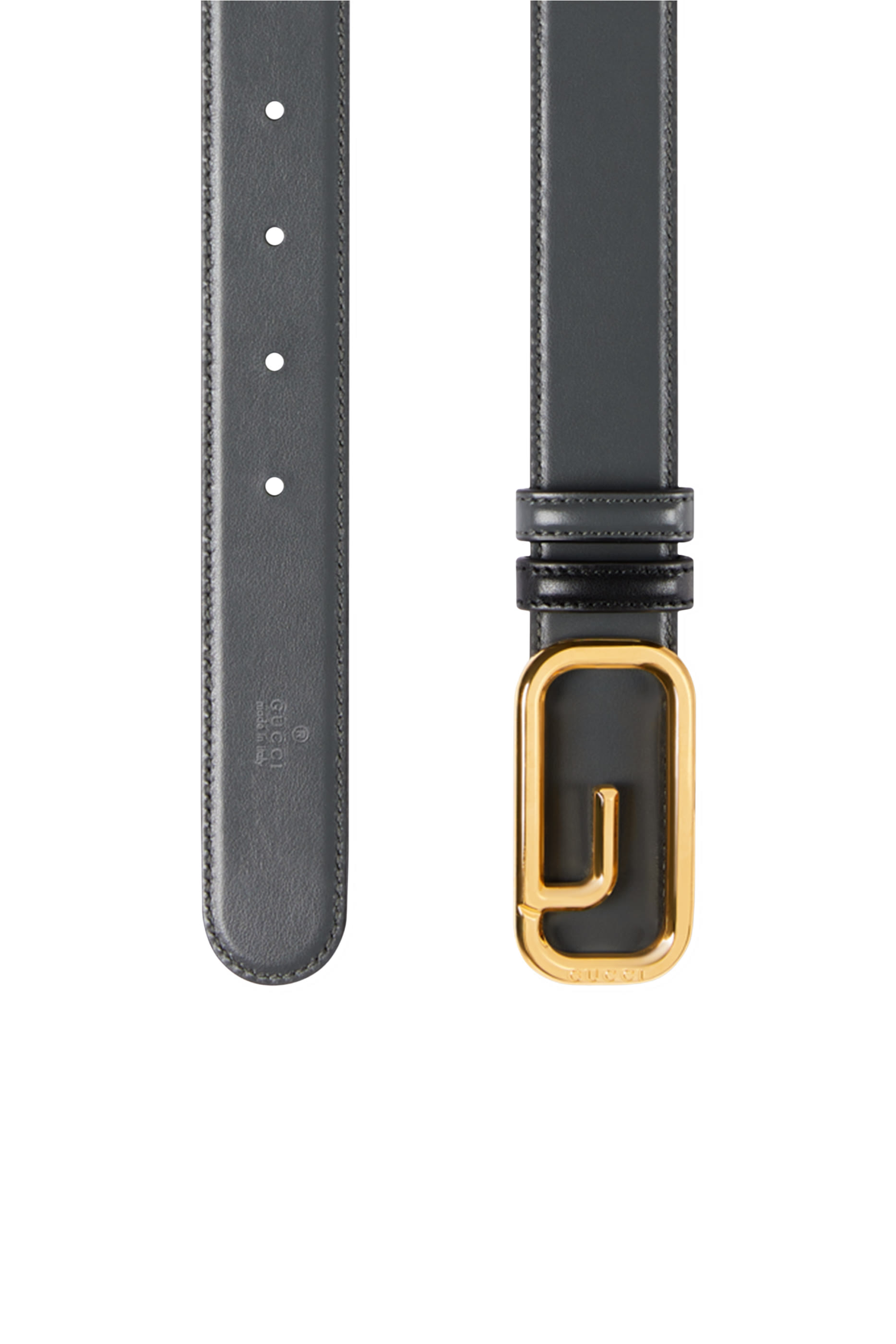 Reversible Belt with Square G Buckle 