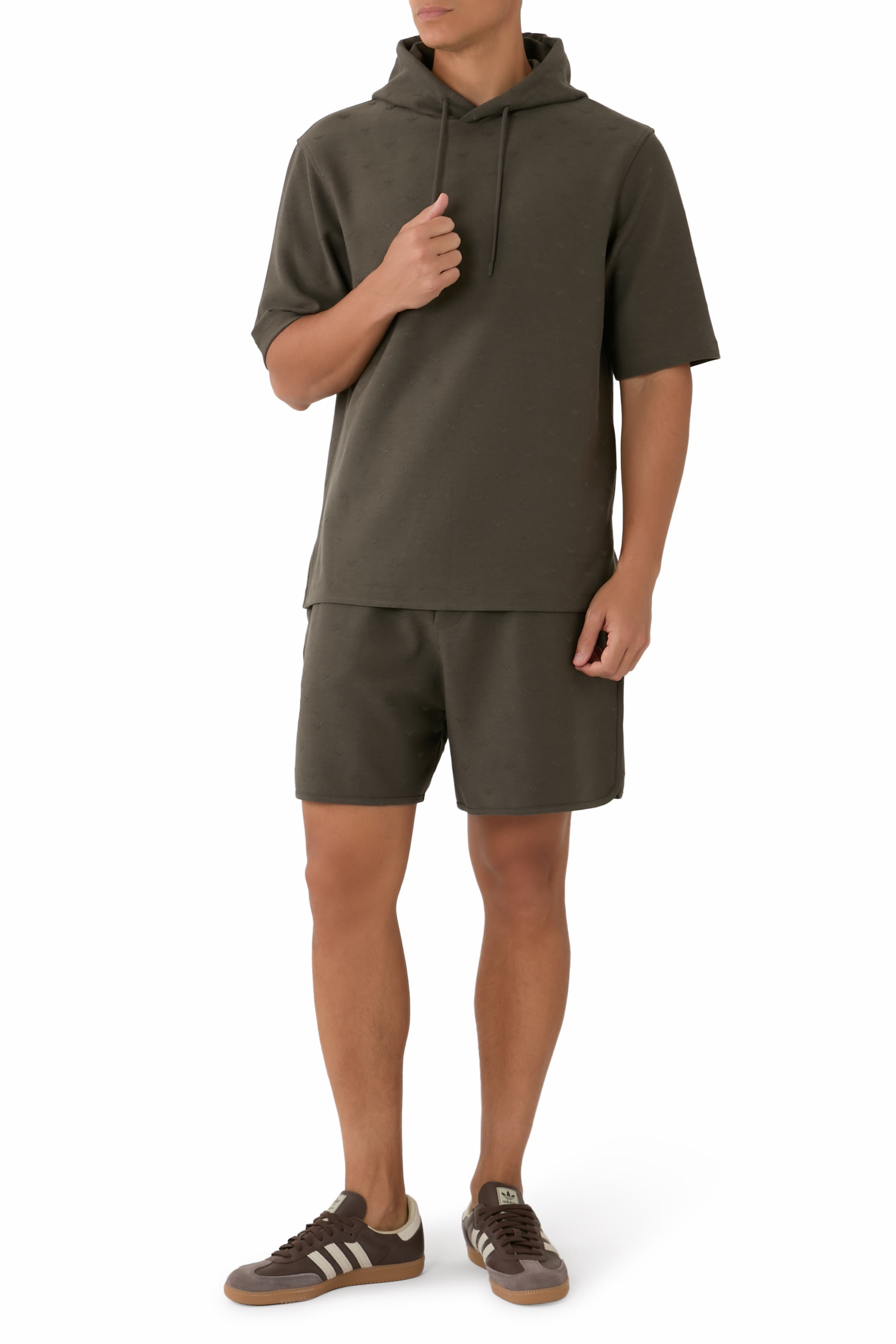 Logo Lyocell Blend Hoodie