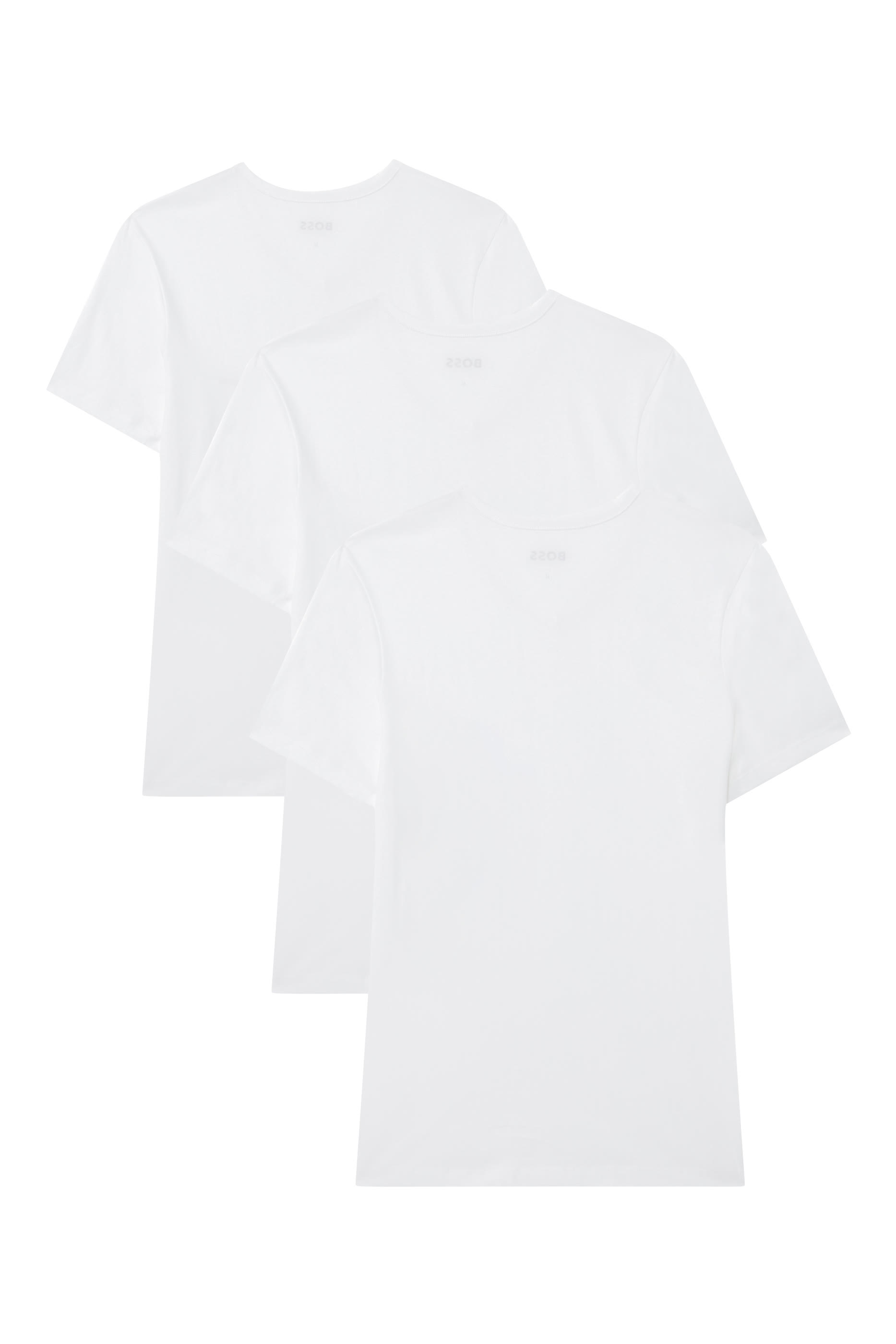 Cotton V-Neck T-Shirt, Set of 3