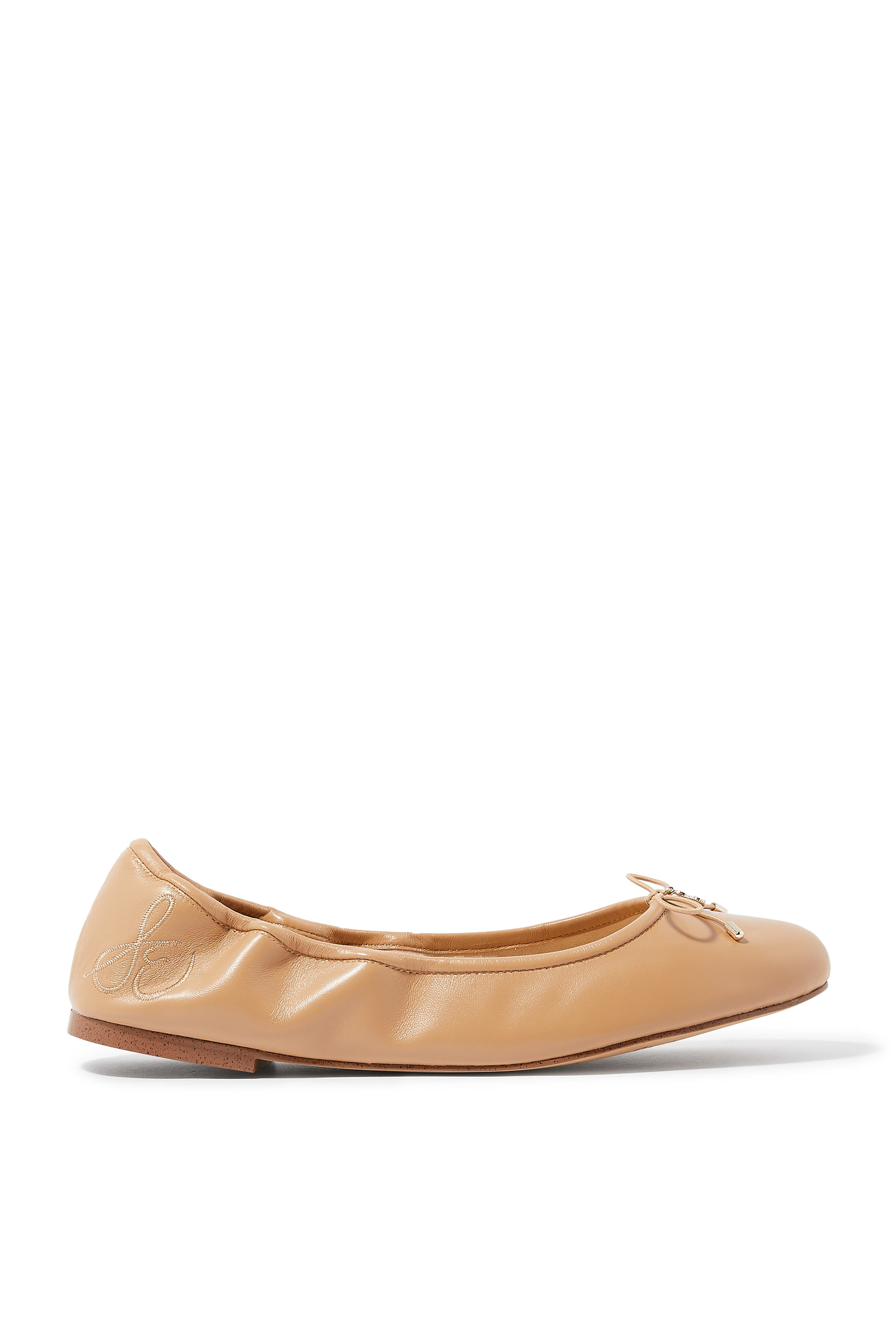 Felicia Leather Ballerinas