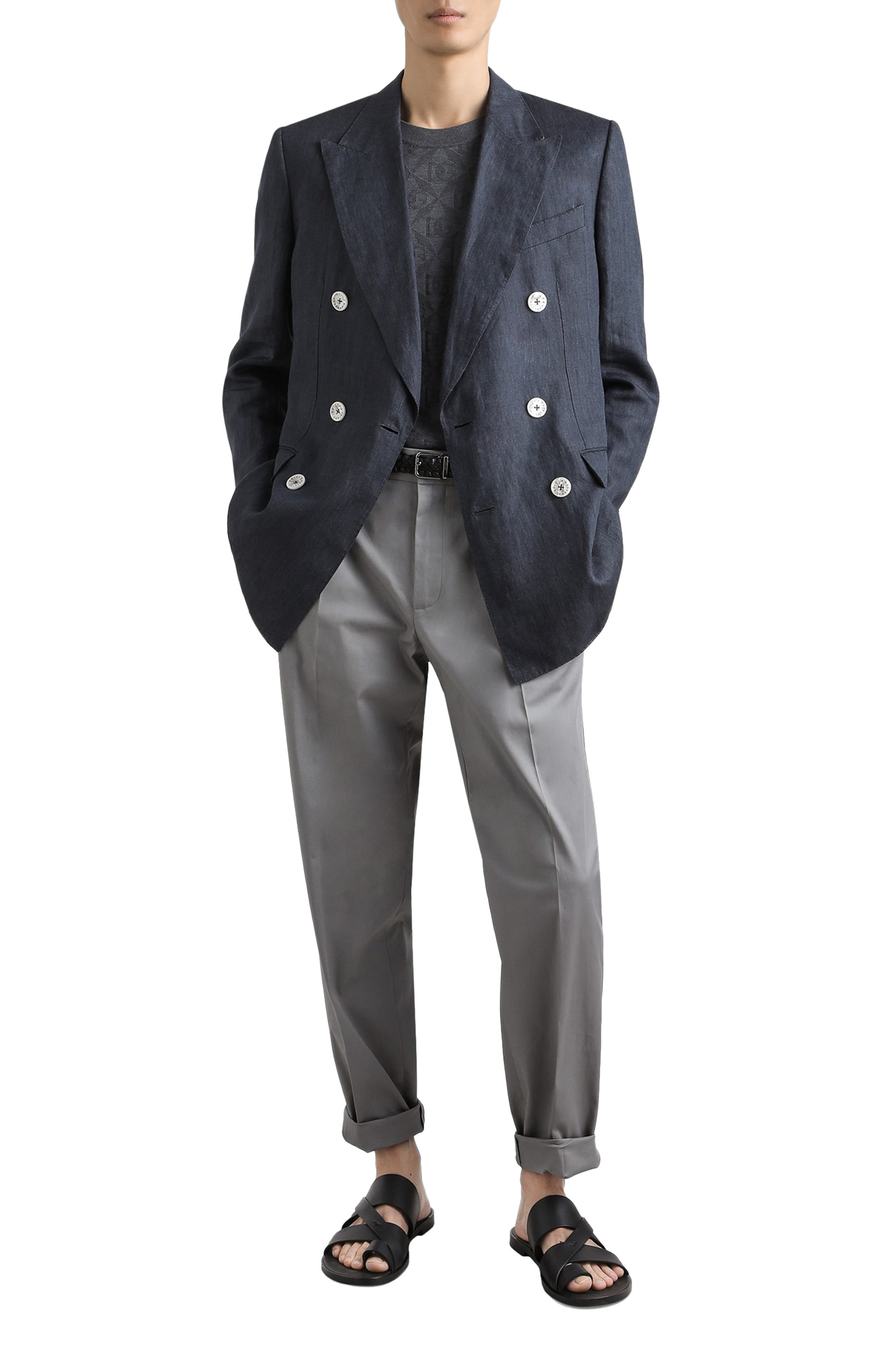 Silk Crewneck Pullover 