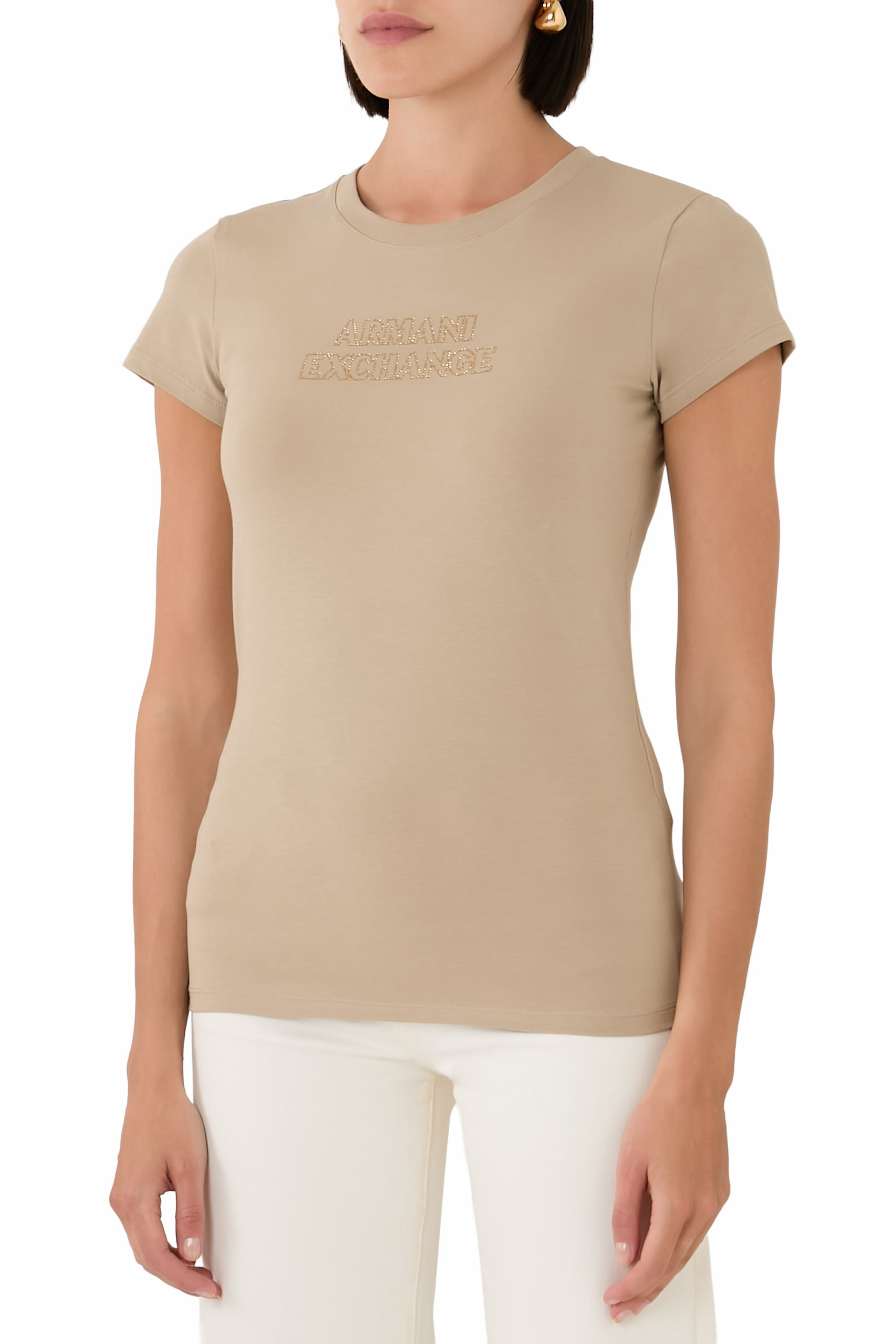 Occasionwear AX Logo Slim T-Shirt