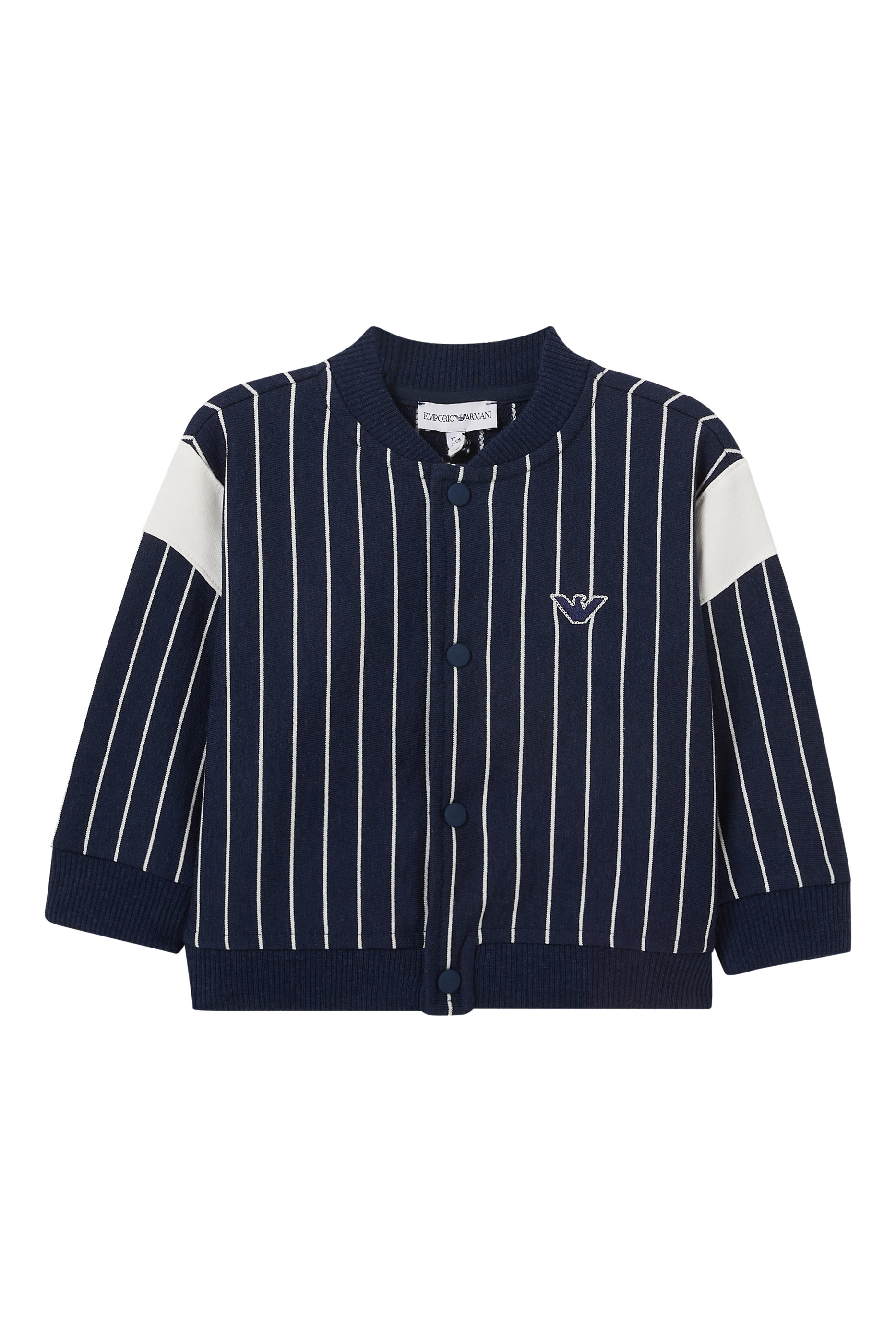 Kids Logo Striped Sweatshirt