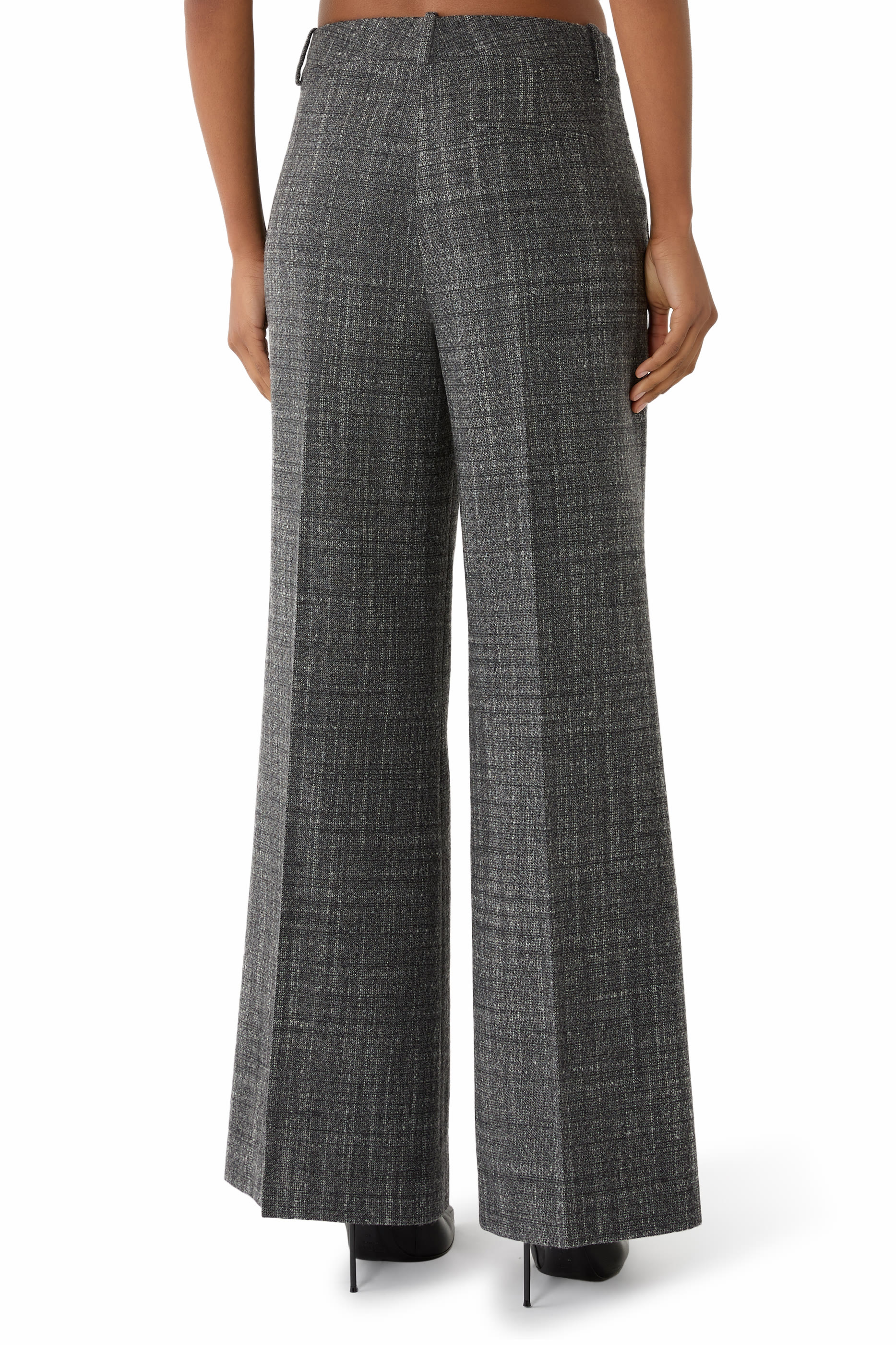 Wide-Leg Pant in Malfile Wool