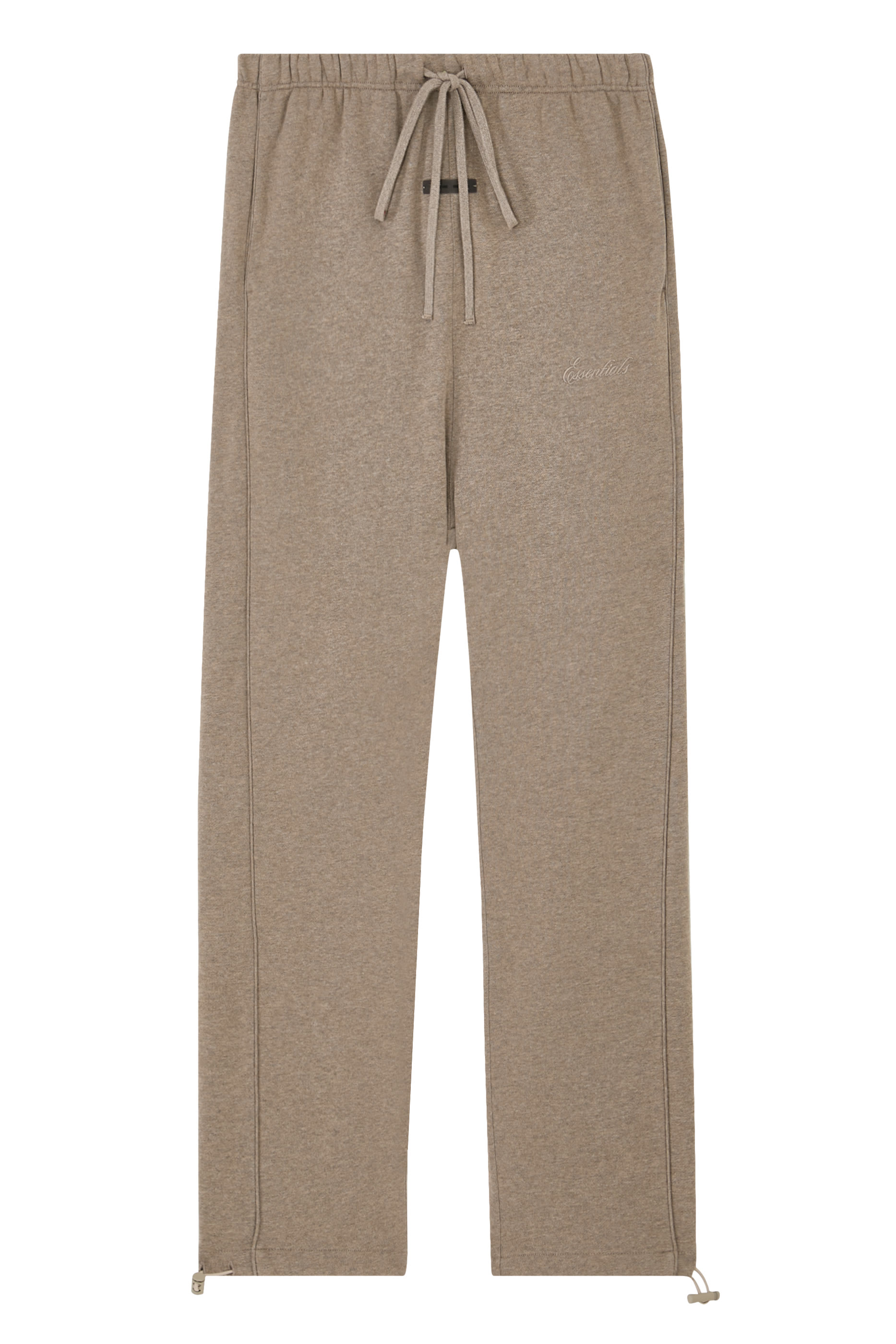 Relaxed Fleece Sweatpants with Piping