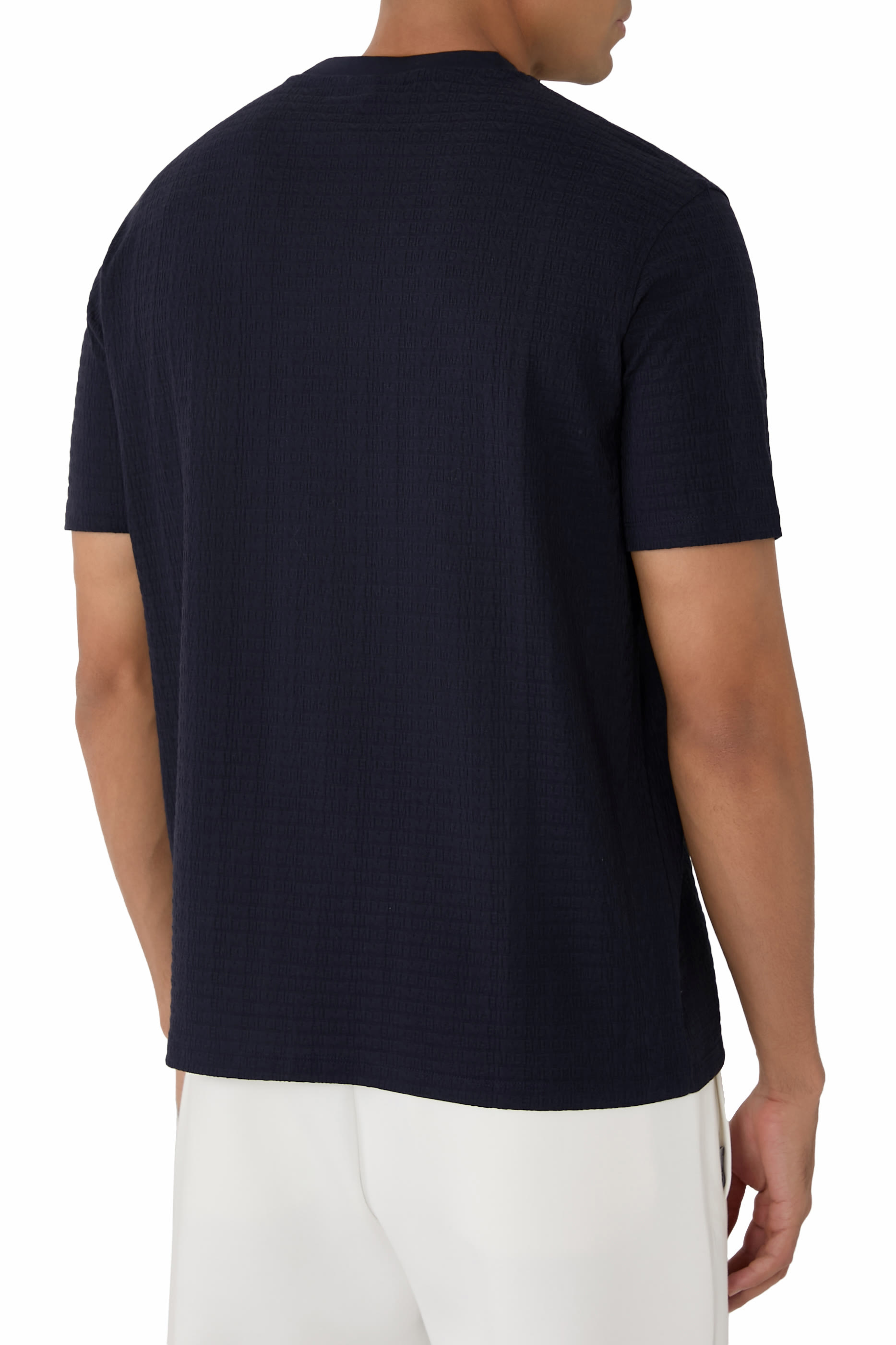 Micro EA Text Logo T-Shirt