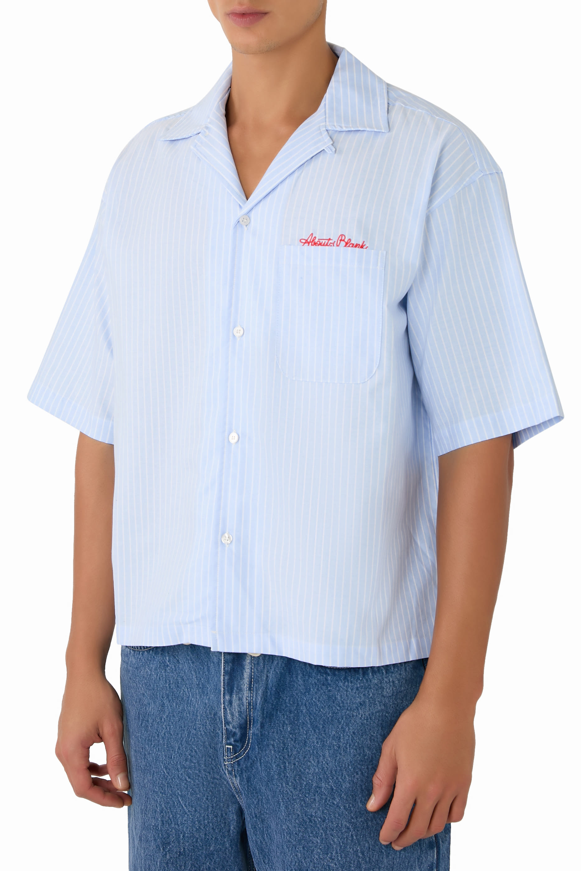 Script Short Sleeves Shirt