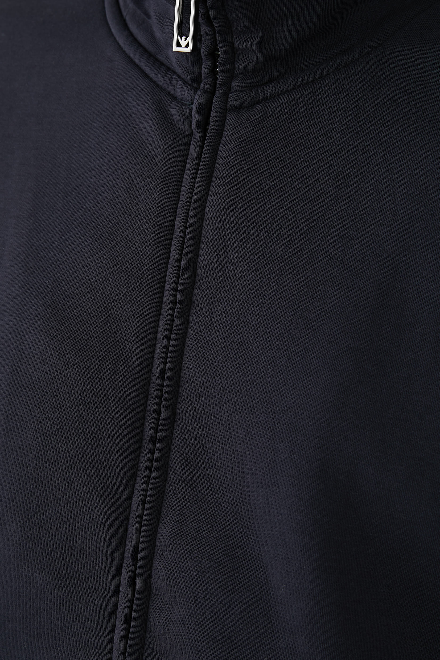 Jersey Zip-Up Sweatshirt