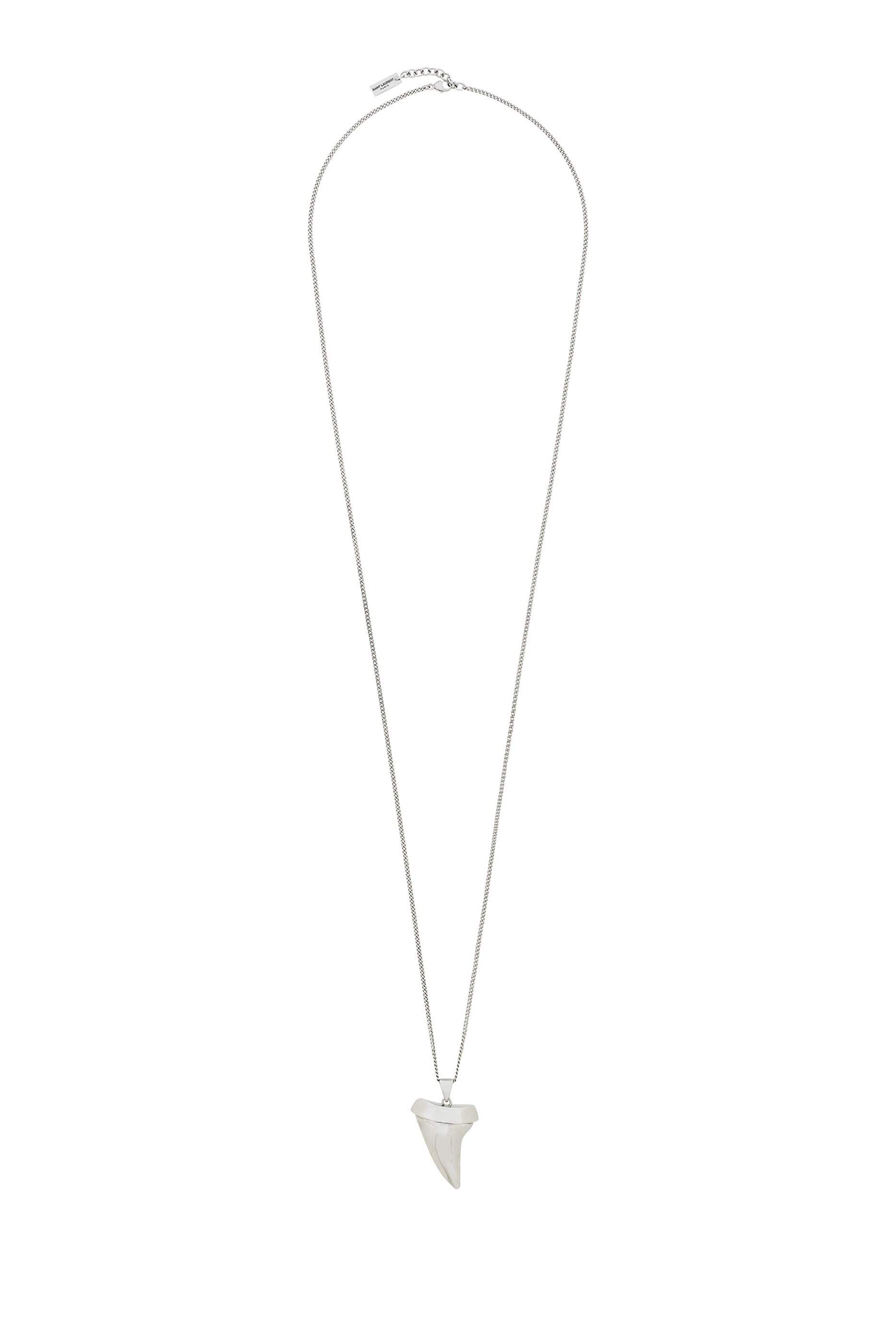 Shark Tooth Necklace In Metal