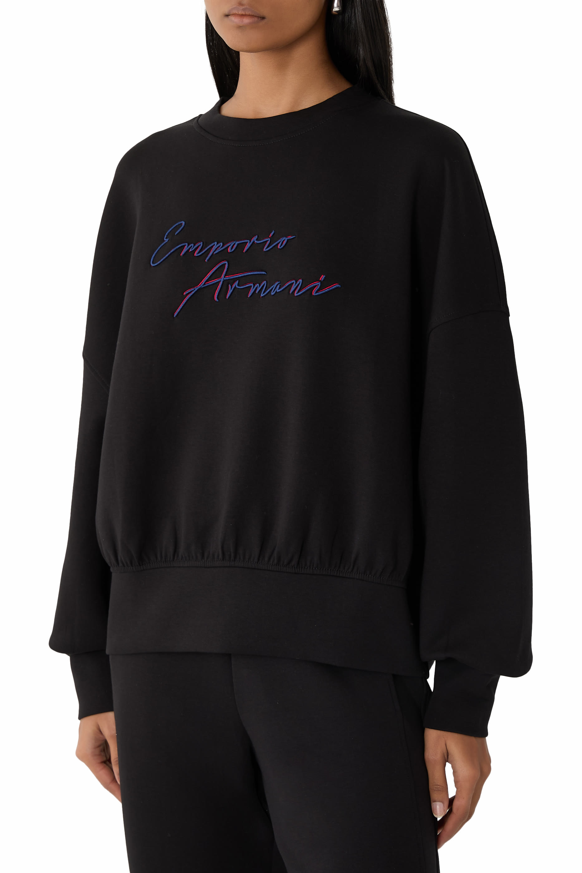  Logo Jersey Sweatshirt