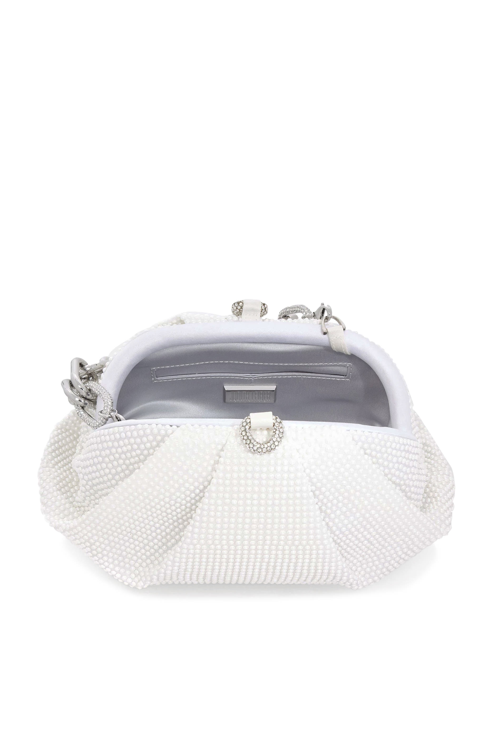 Gemma Crystal Pearl Clutch Bag
