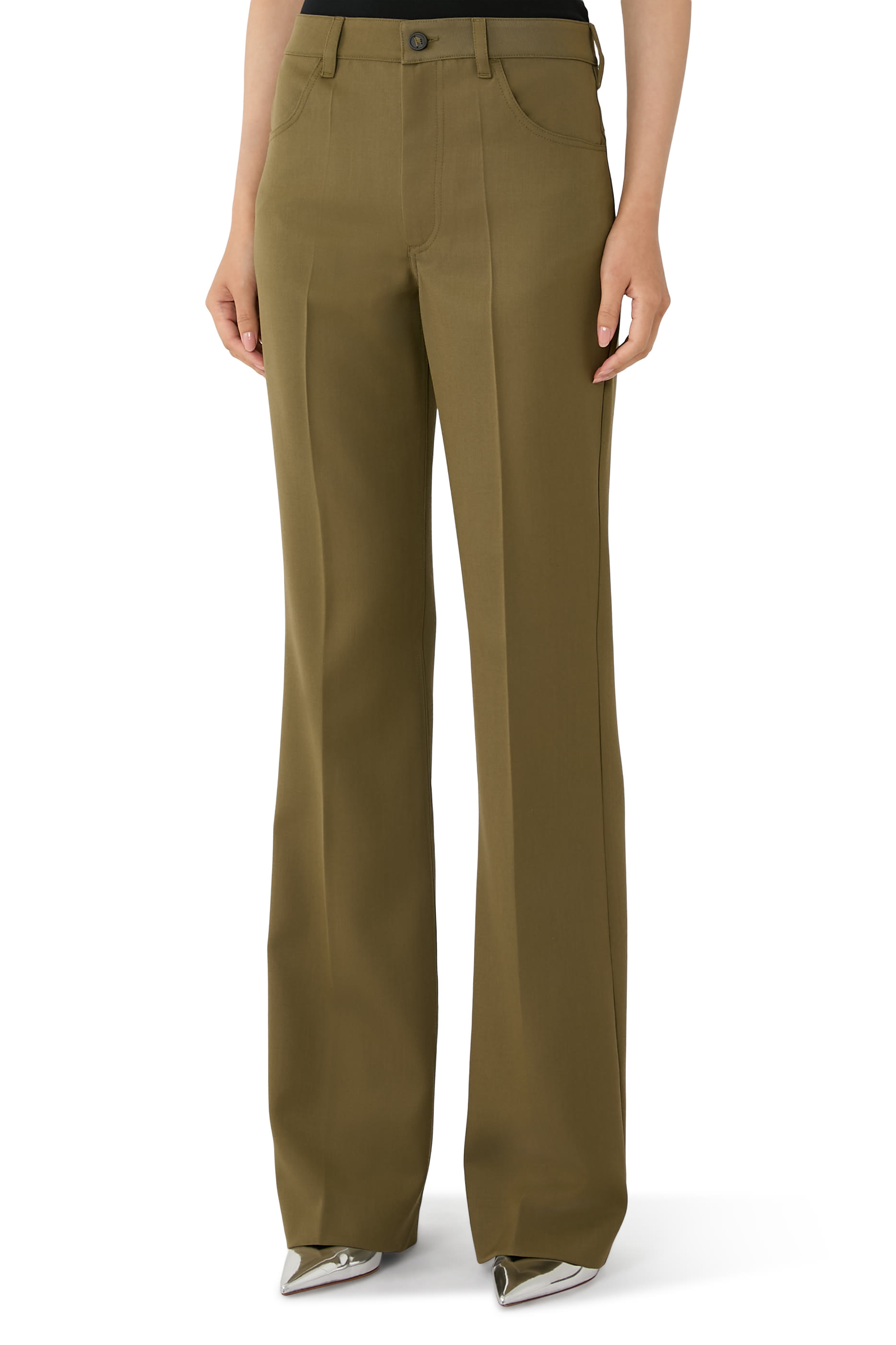  Long Wool Pants 