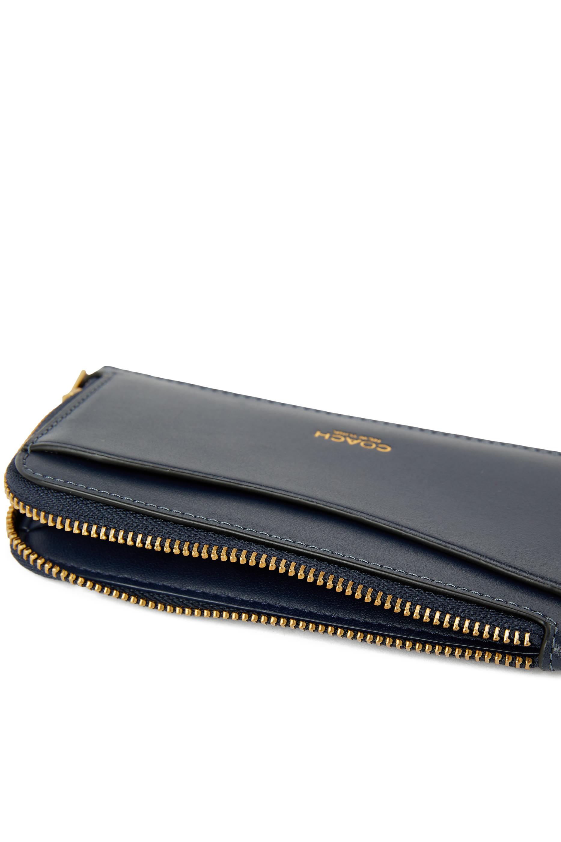  Leather Zip Around Wallet 