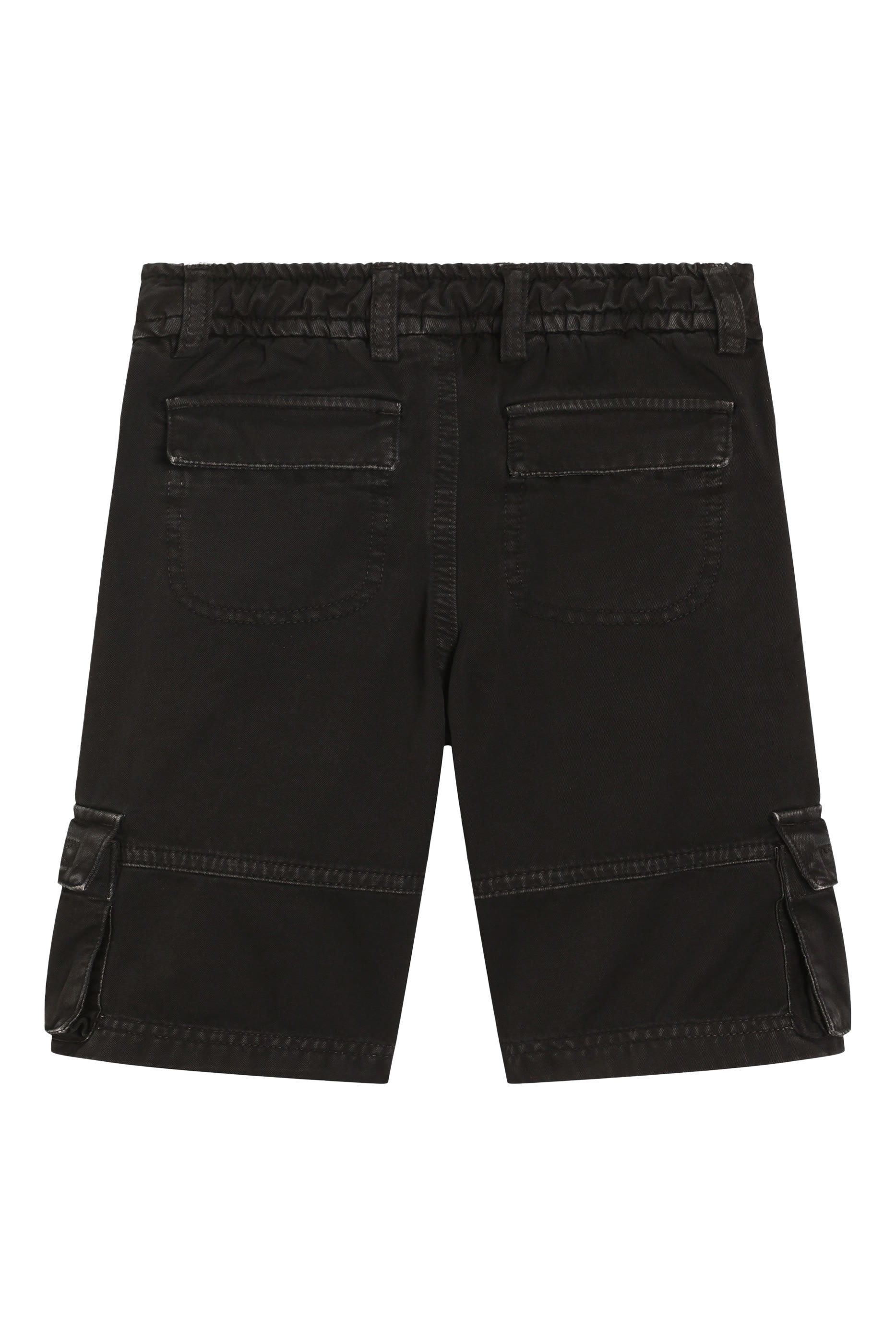 Kids Gabardine Logo Shorts