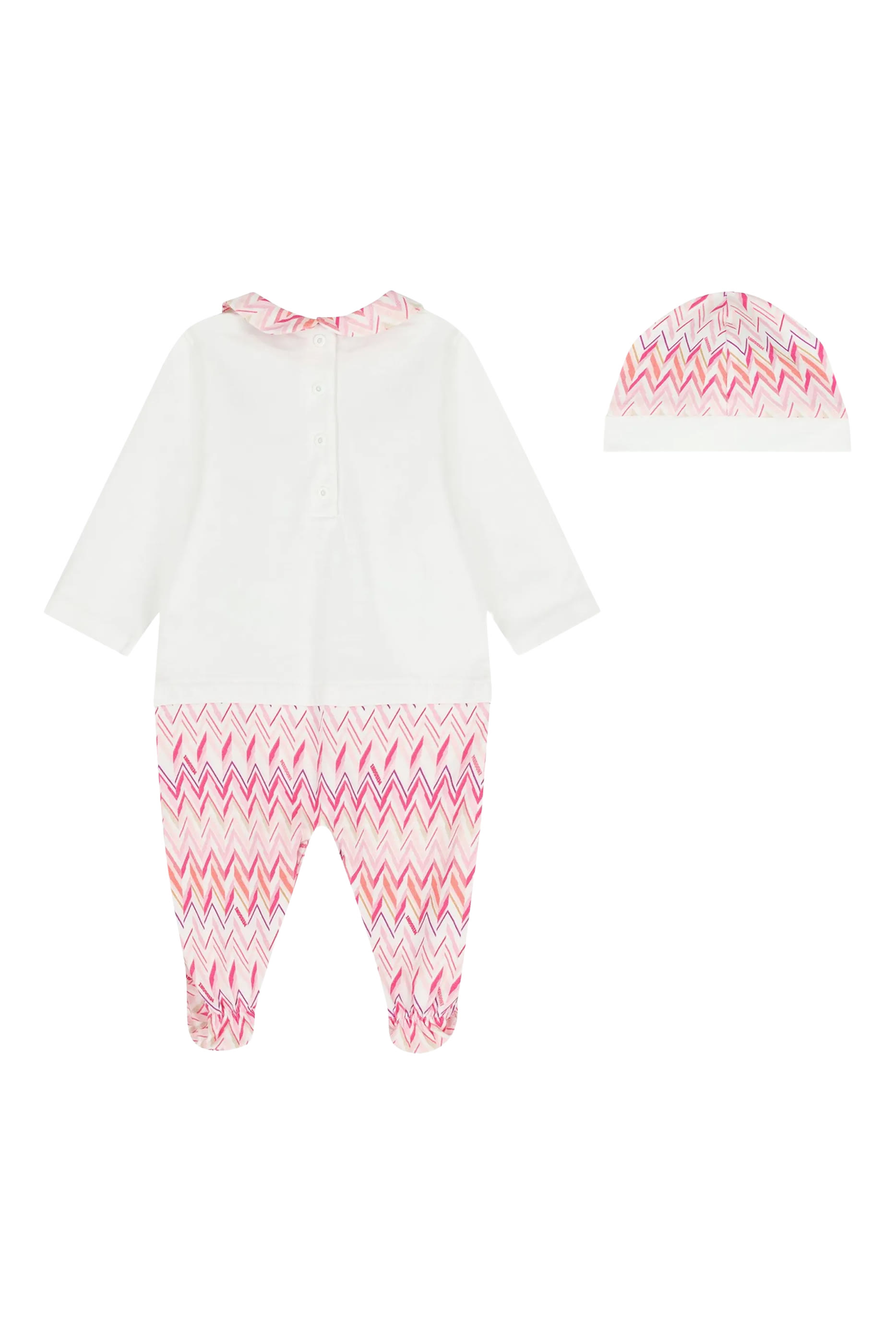 Kids Logo Zigzag Print Set