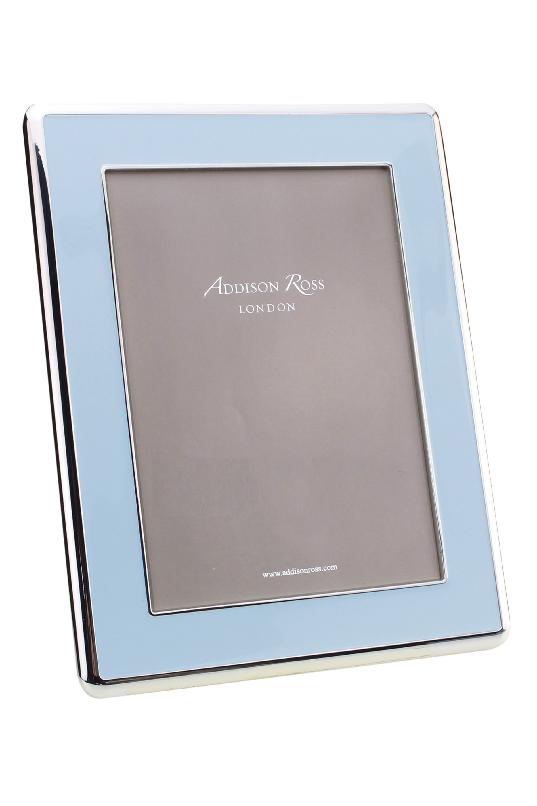 Curve Frame, Enamel & Silver 4x6 