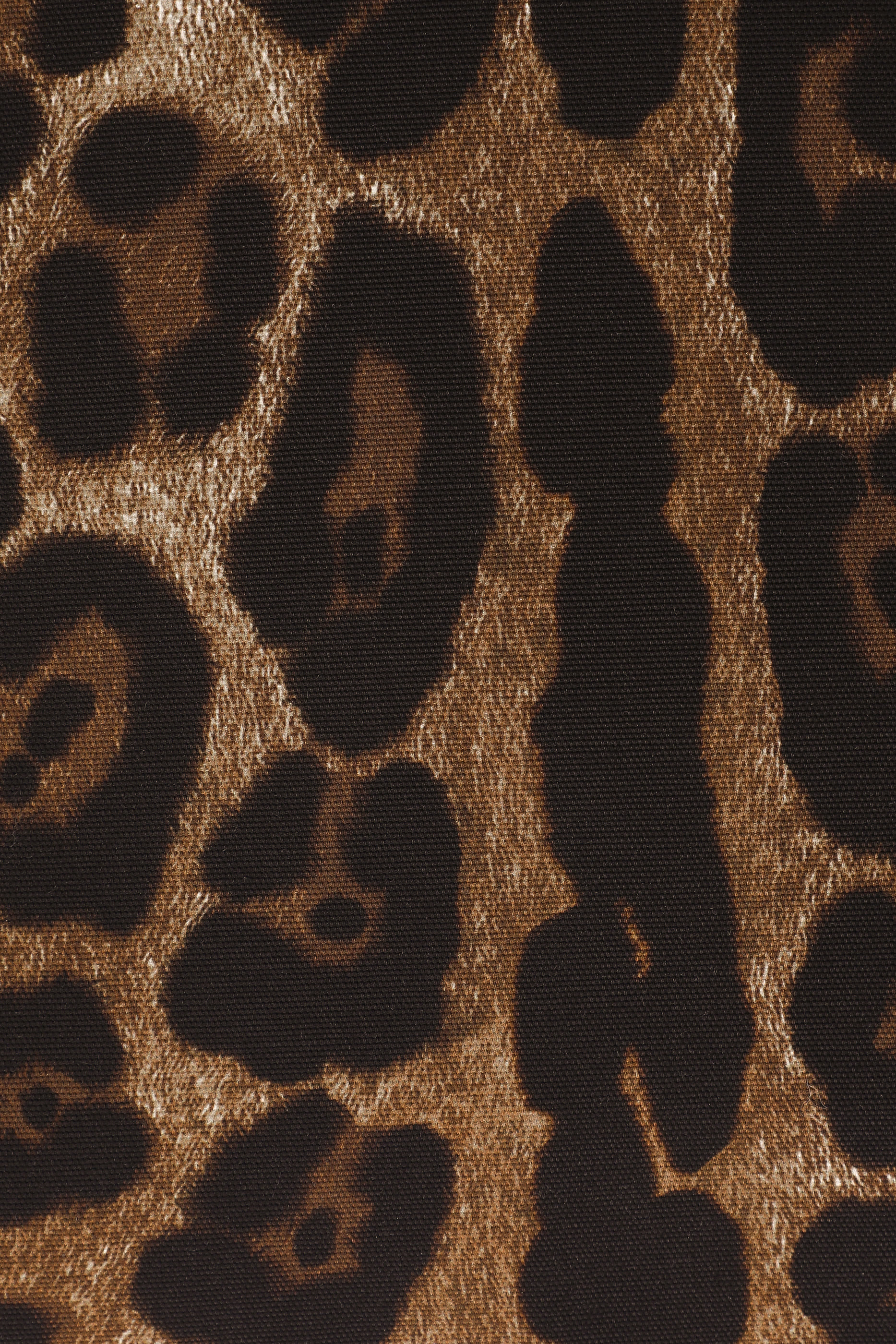 Leopard Canvas Cushion 
