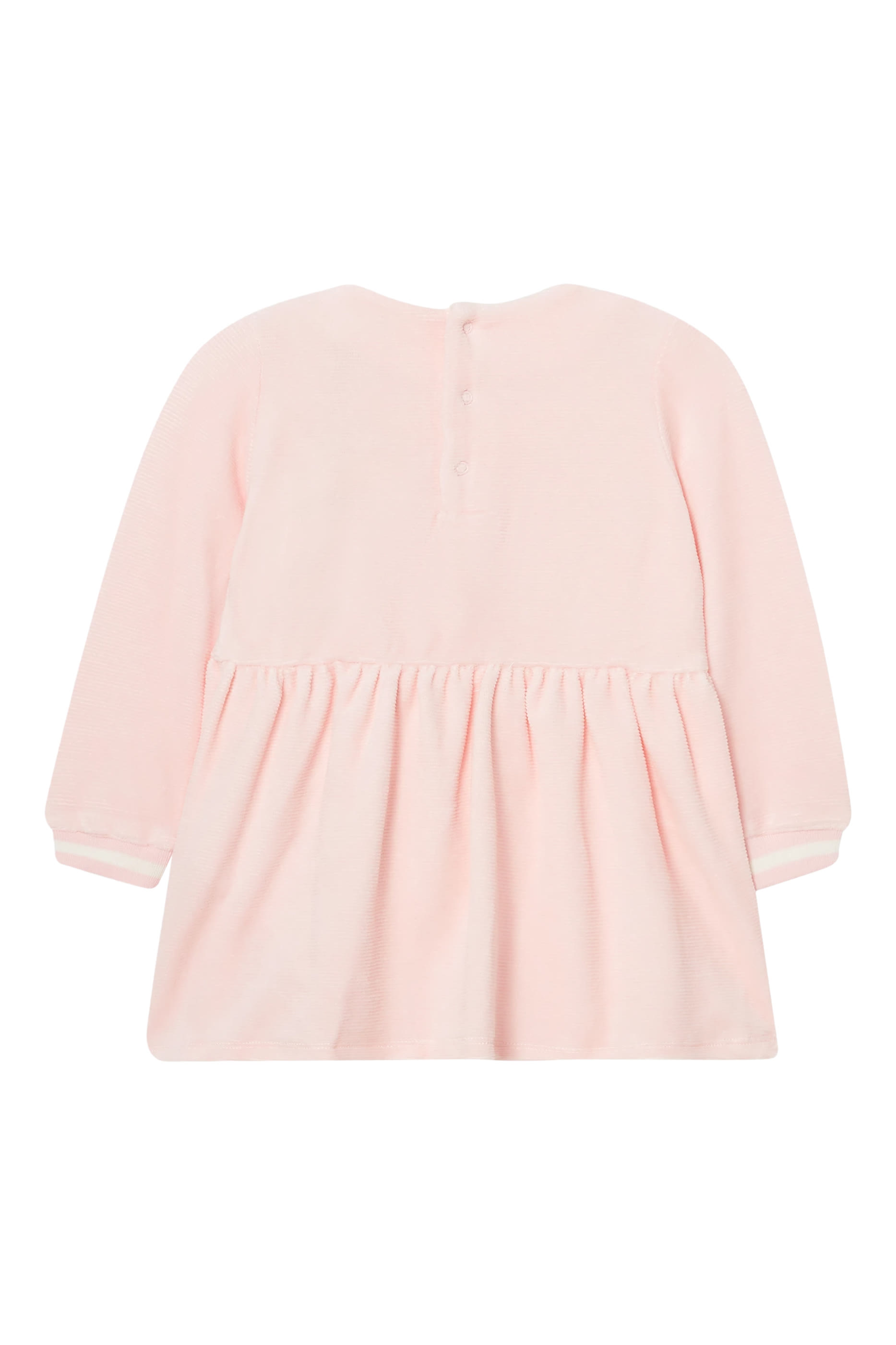 Kids Bear Graphic Flared Dress