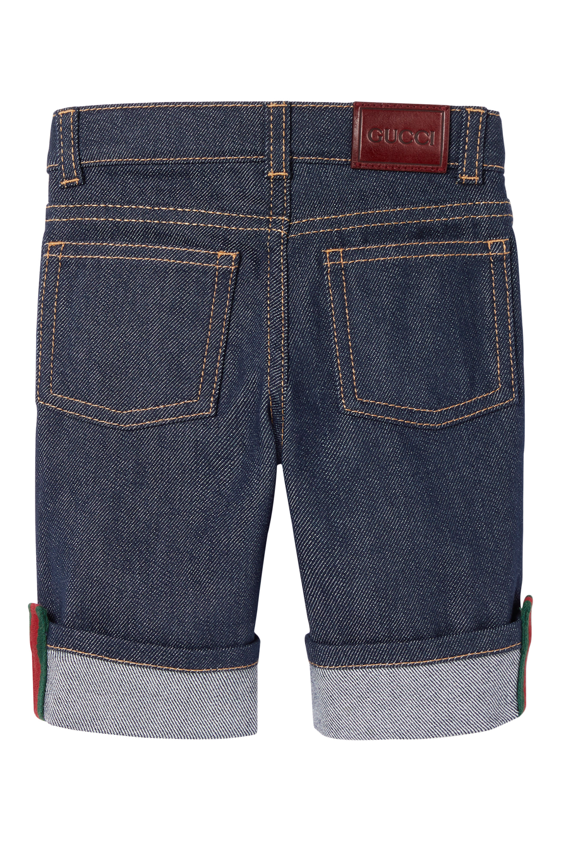 Kids Logo Web Denim Pants
