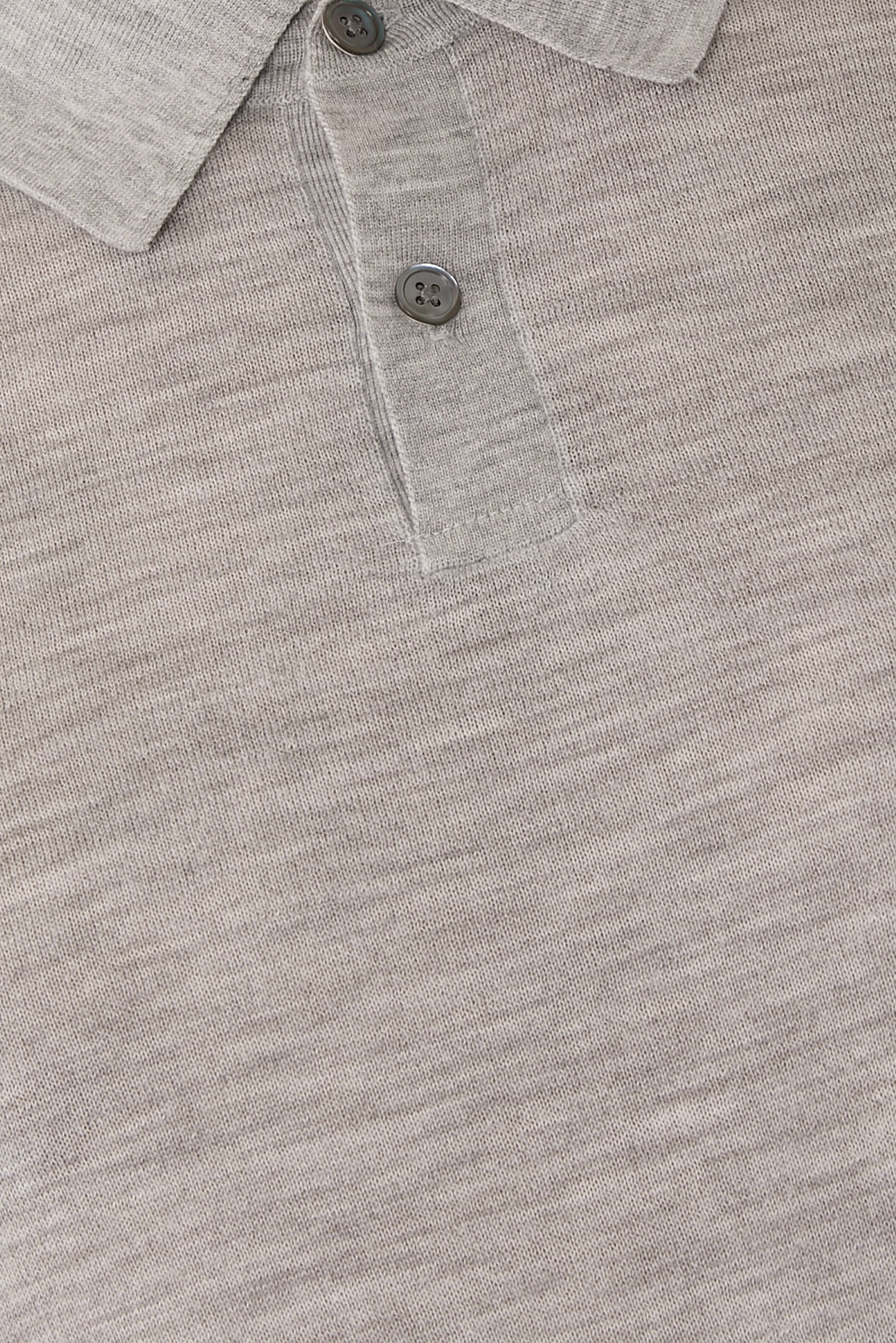 Ultrafine Cashmere Tipped Polo