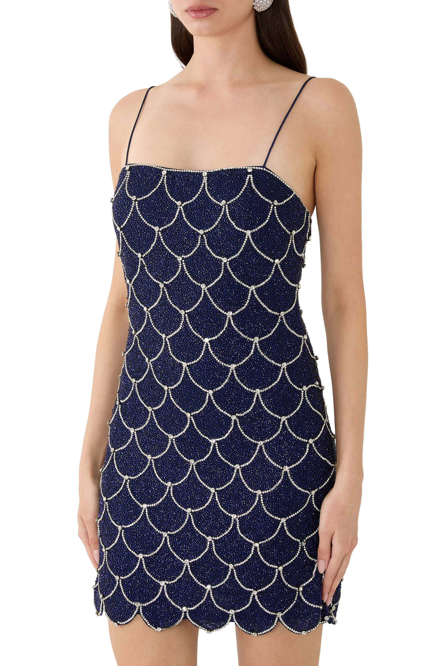 Nina Embellished Mini Dress