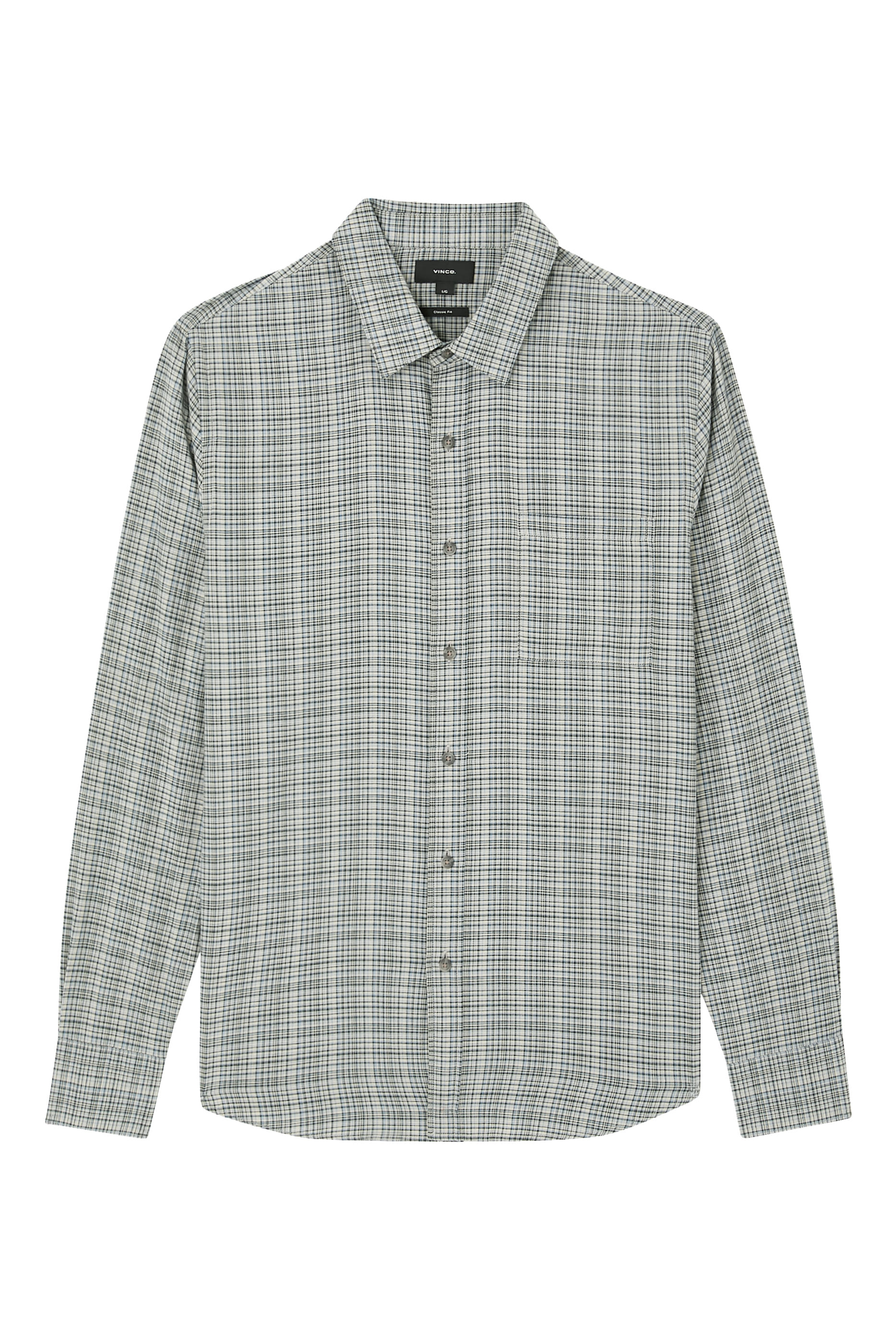 Highclere Plaid Cotton Button-Front Shirt