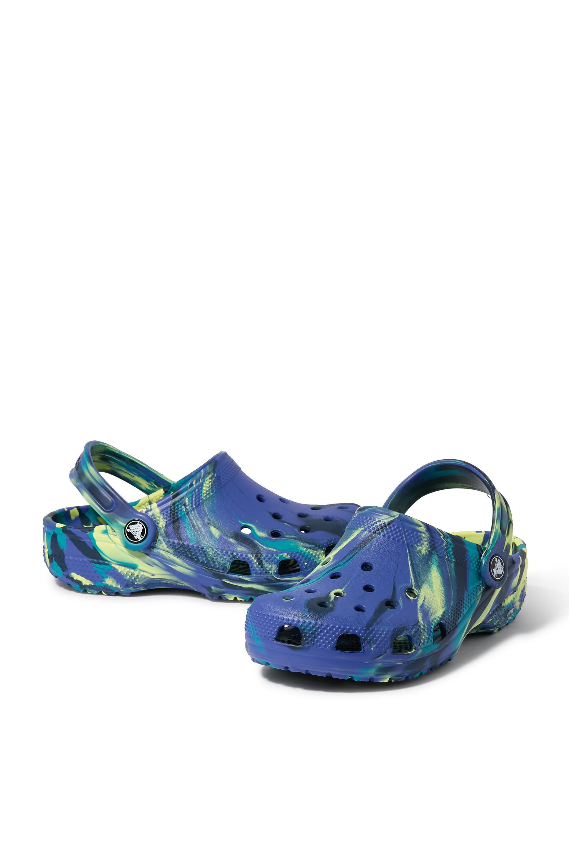 Kids Classic Marbled Clog 