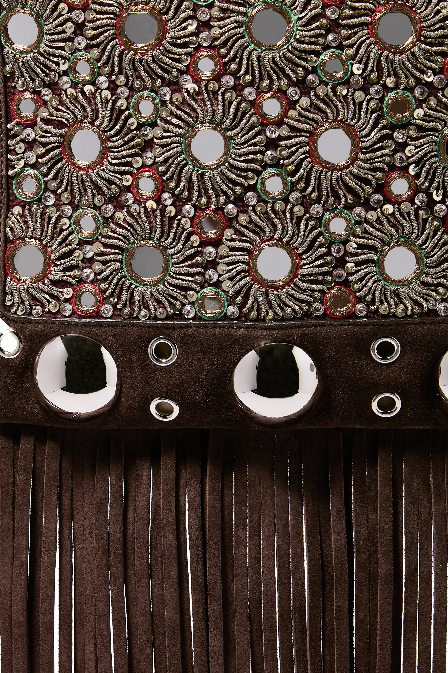 Nellc&ocirc;te Embroidered Shoulder Bag