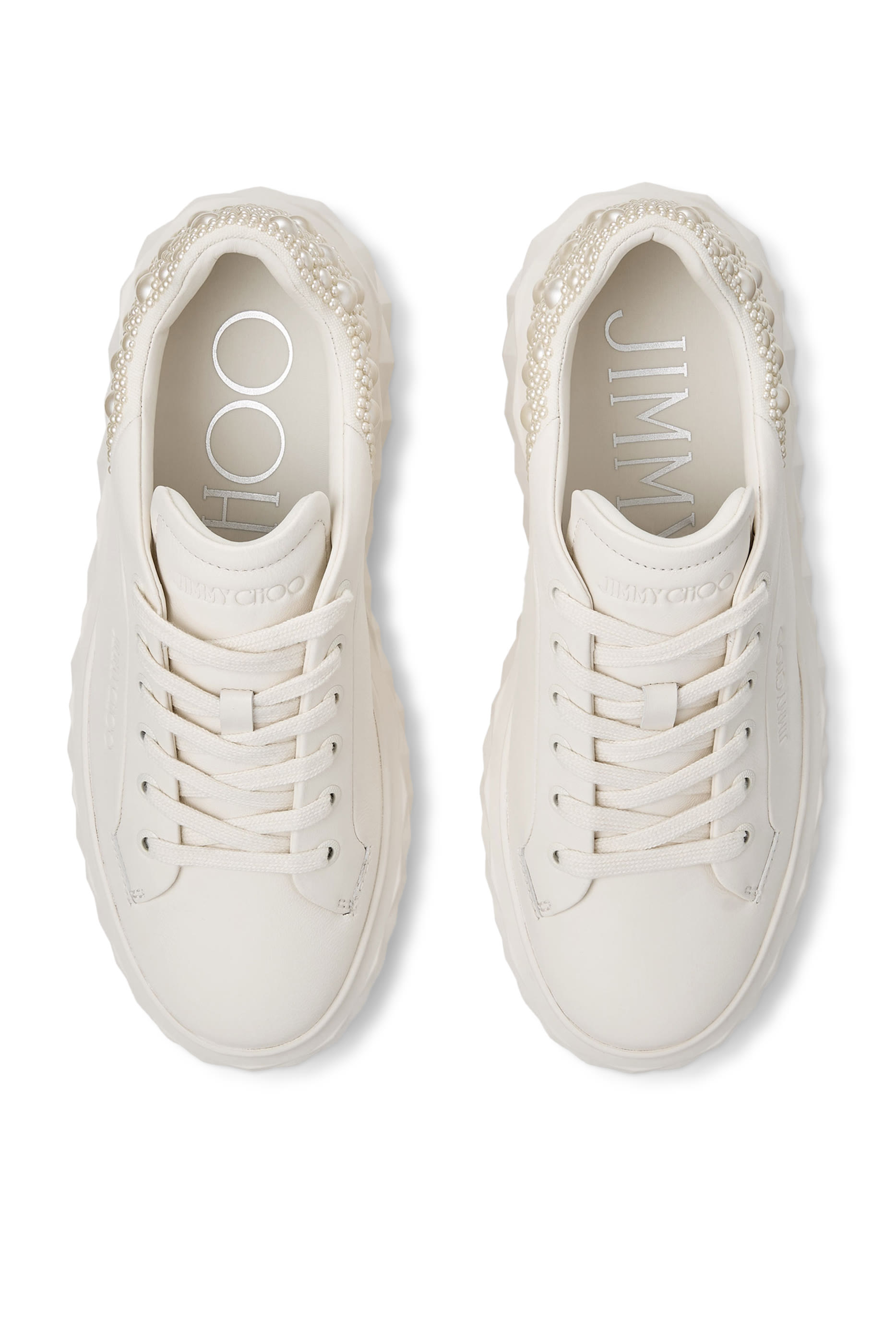 Diamond Leather Sneakers