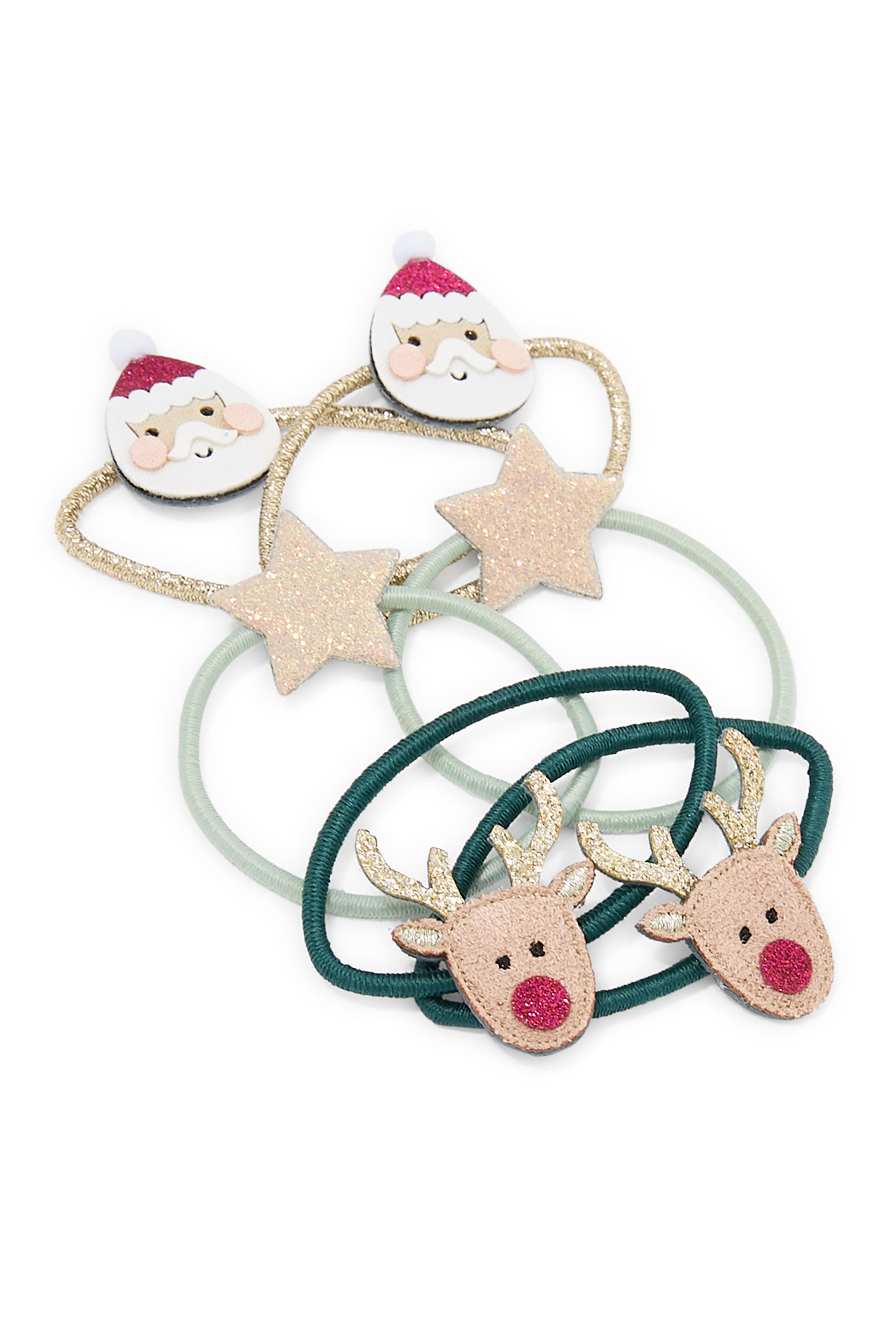 Kids  Santa, Star & Rudolph Ponies