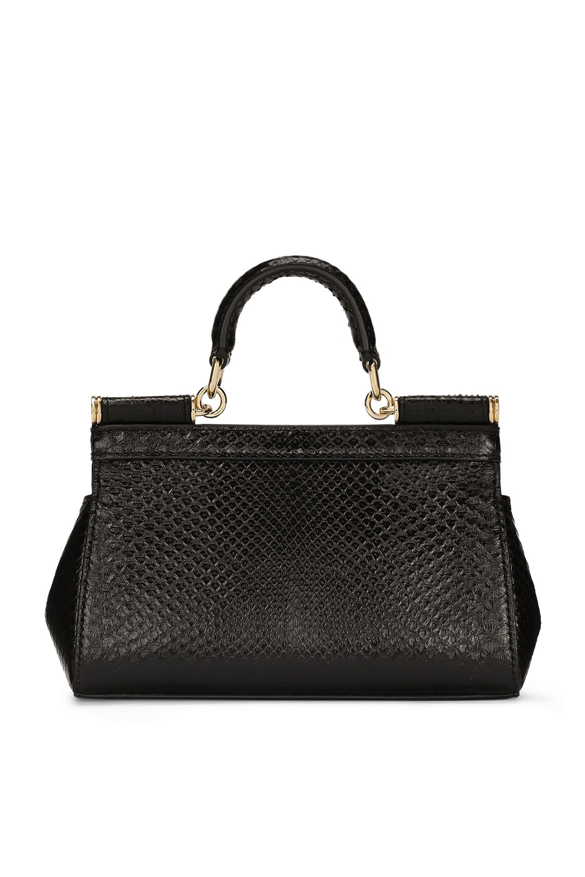 Small Python Skin Sicily Handbag