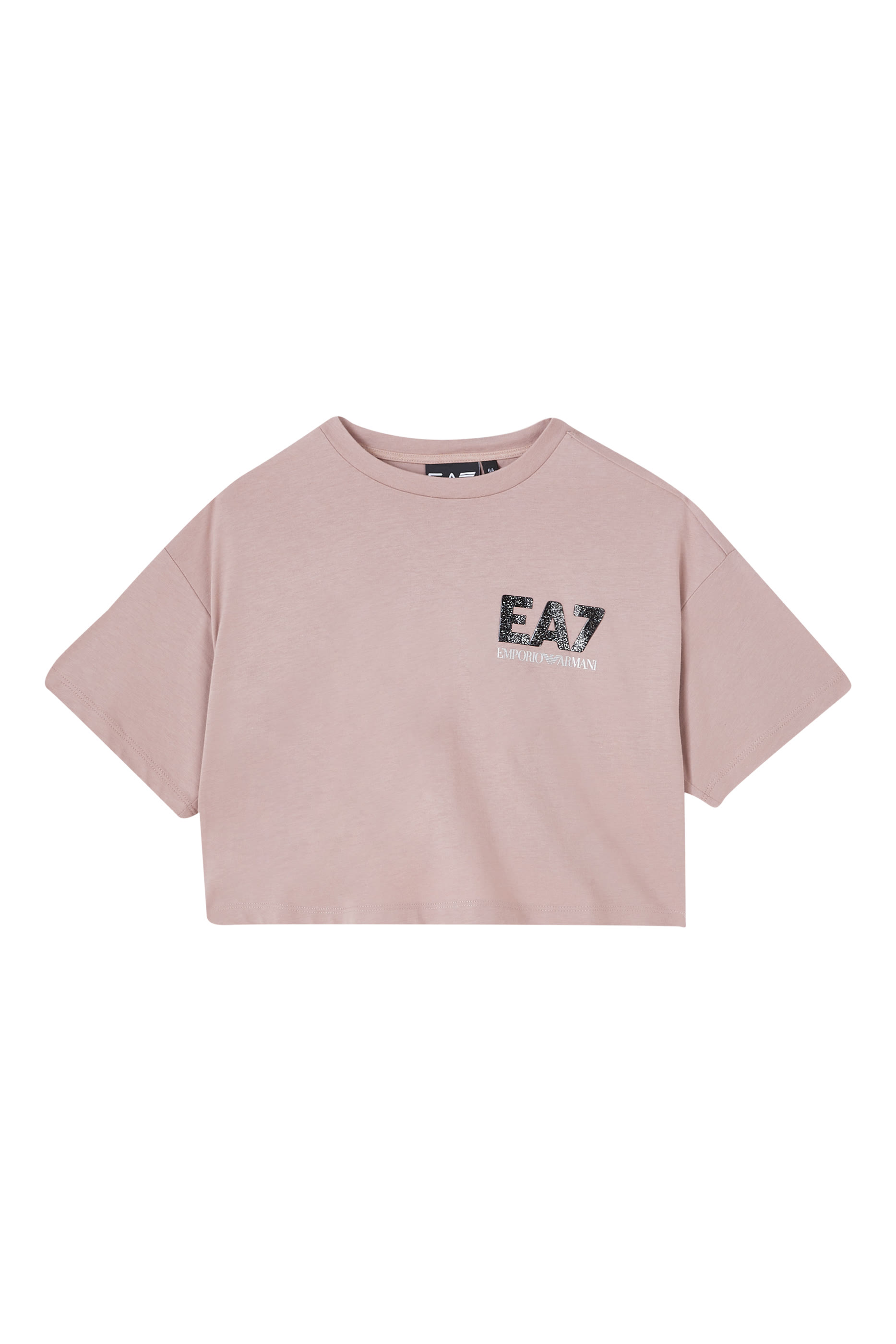 Kids EA7 Iridescent Jersey T-Shirt