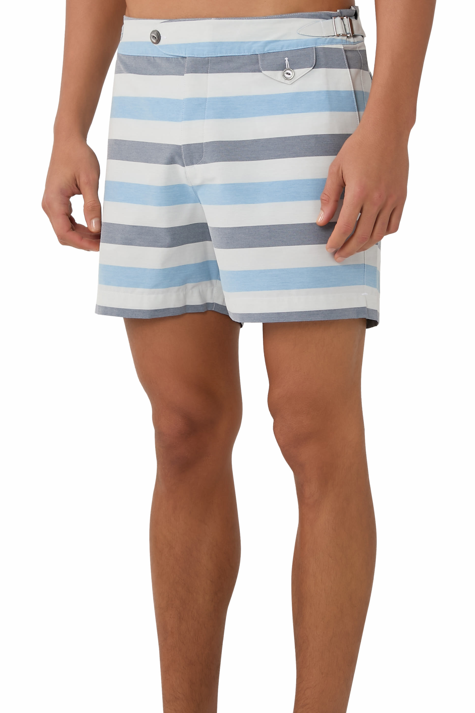 Clipper Broad Stripes Swim Shorts