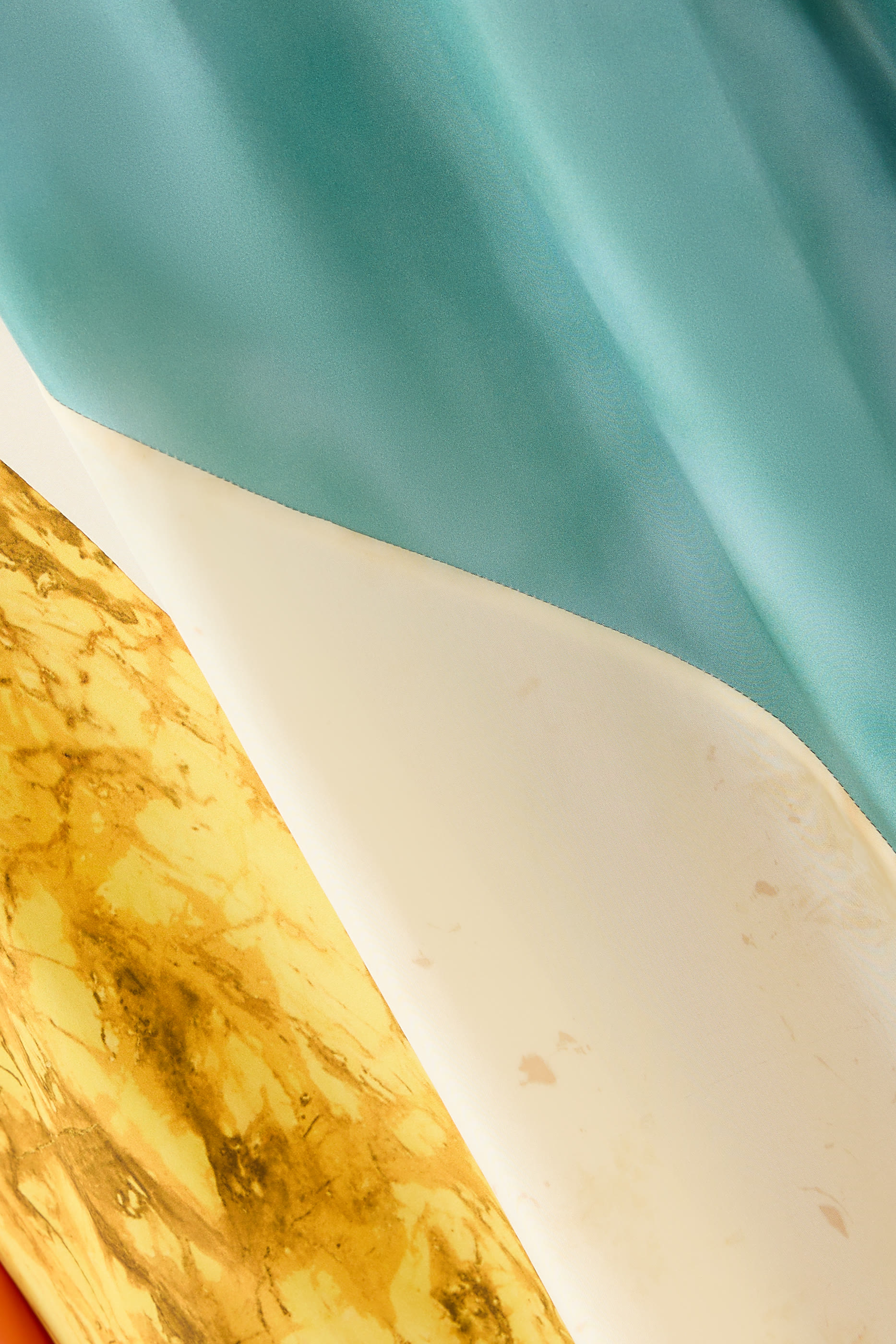 Tulipa Planchart Print Silk Dress