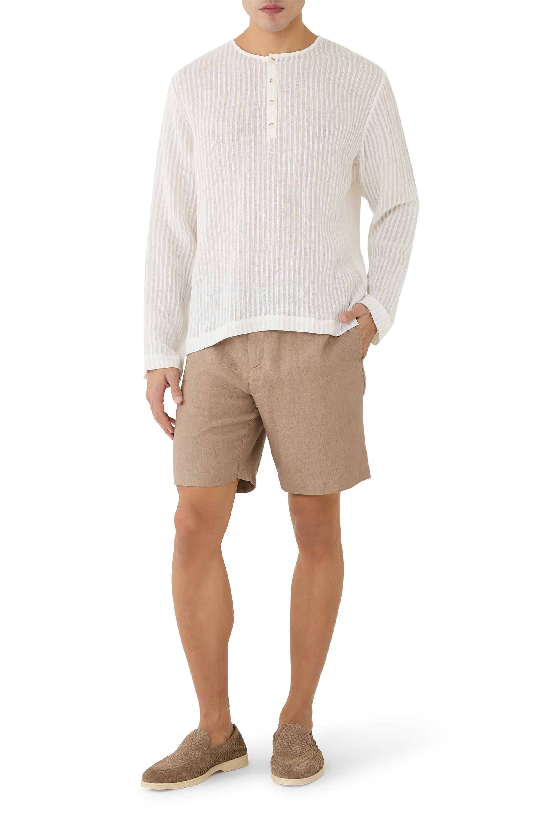 Felipe Linen Shorts