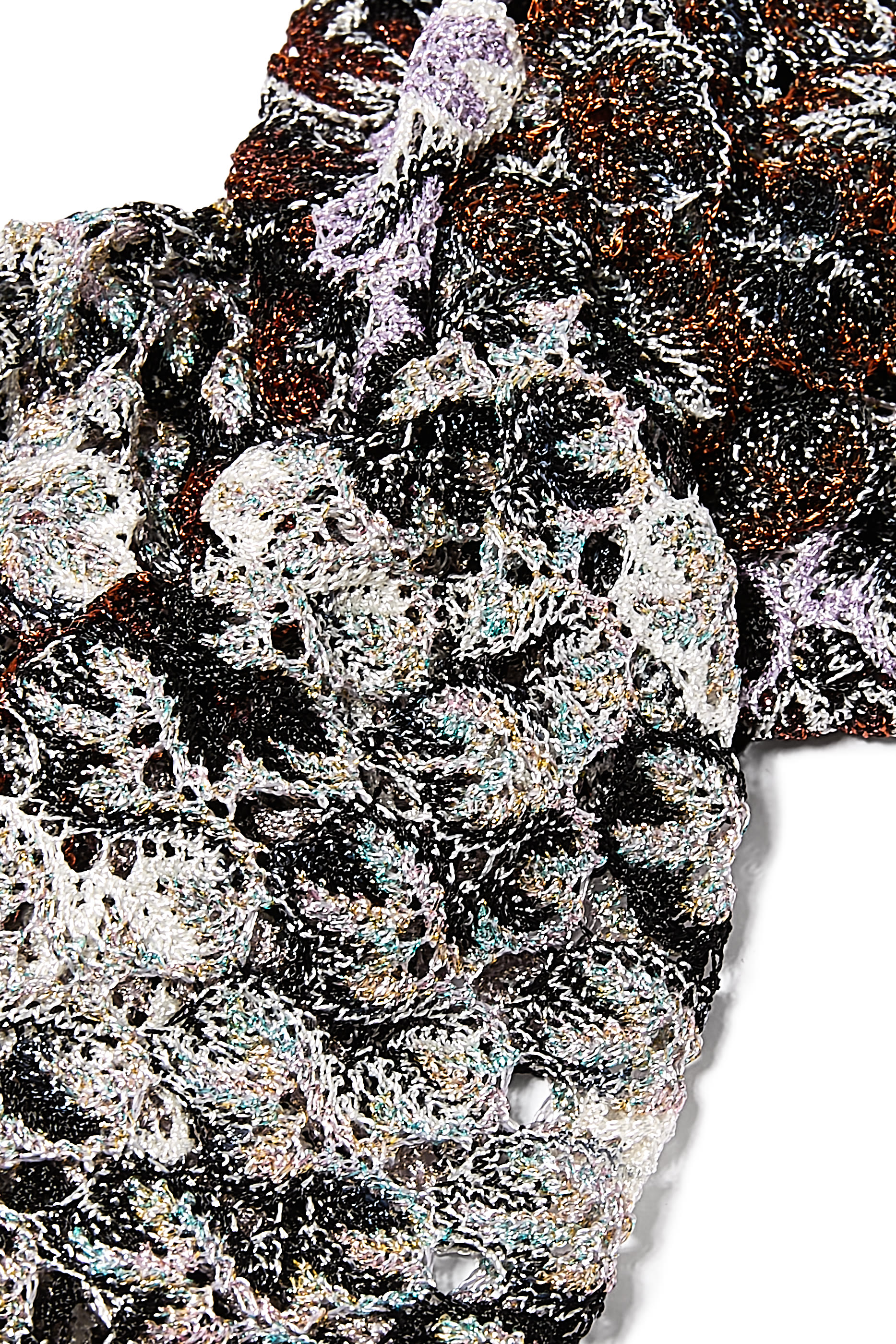 Flower Lace Raschel Turban Headband