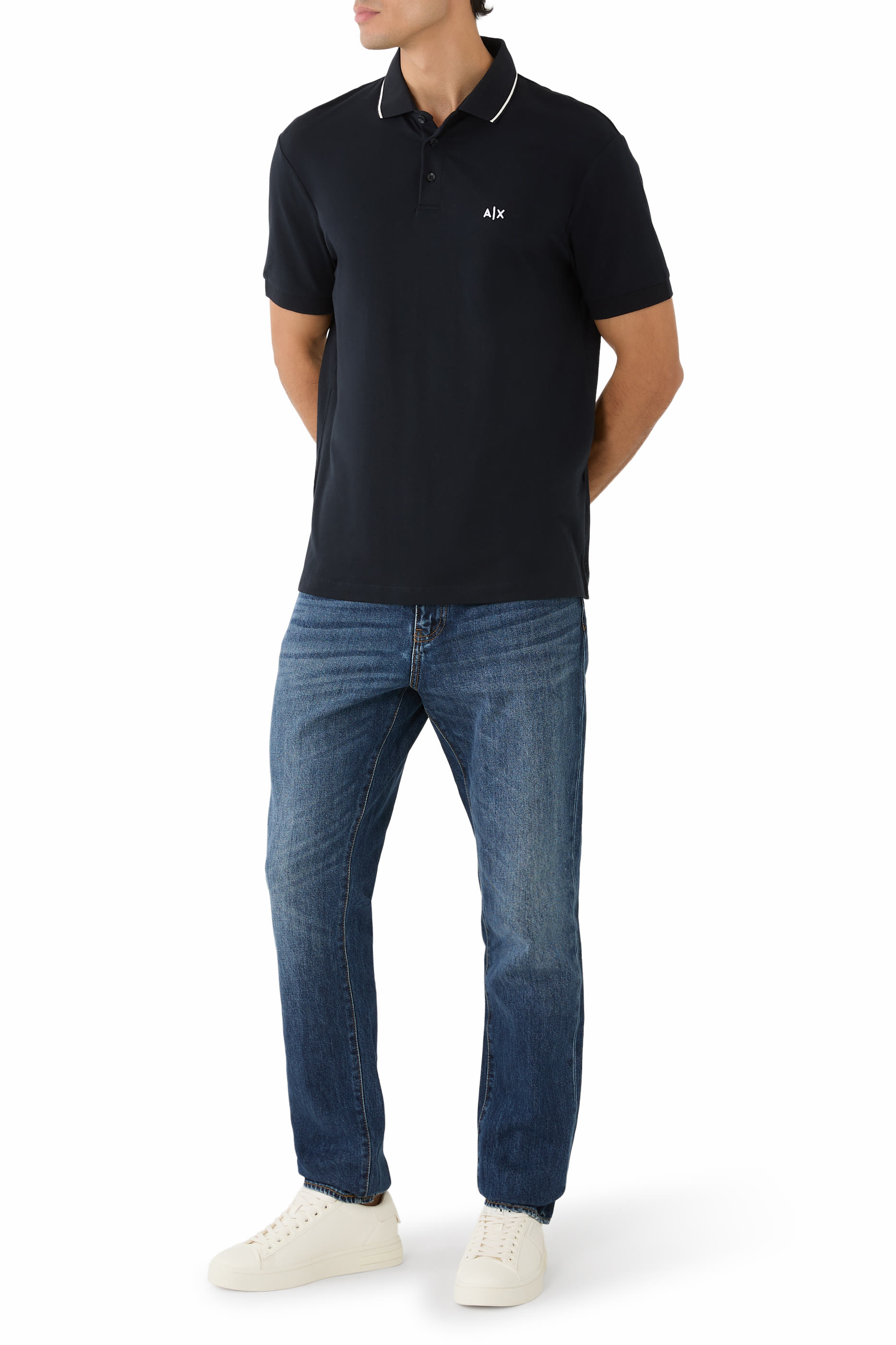 Logo Slim Fit Polo Shirt