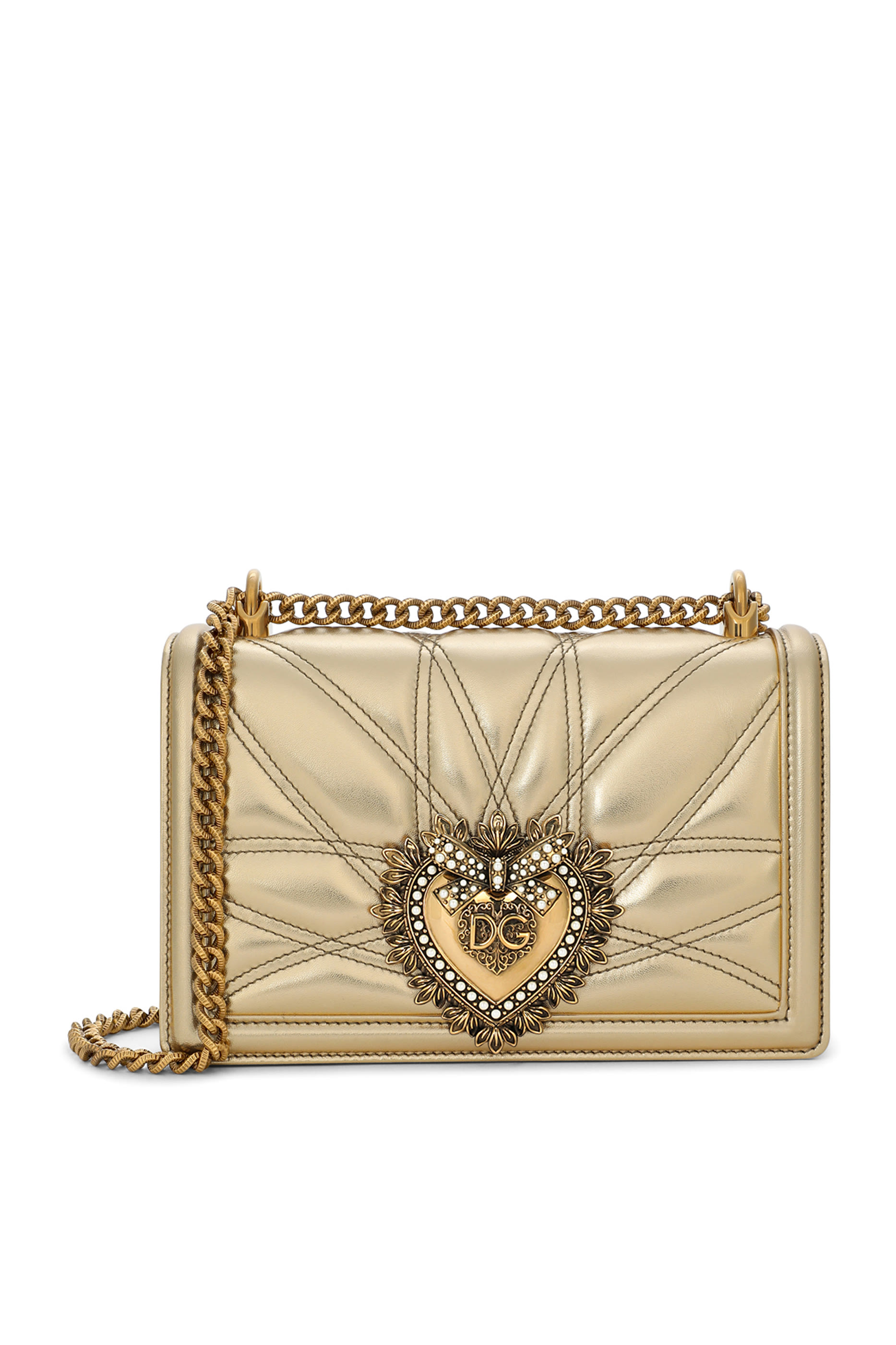 Medium Devotion Bag in Quilted Nappa Leather